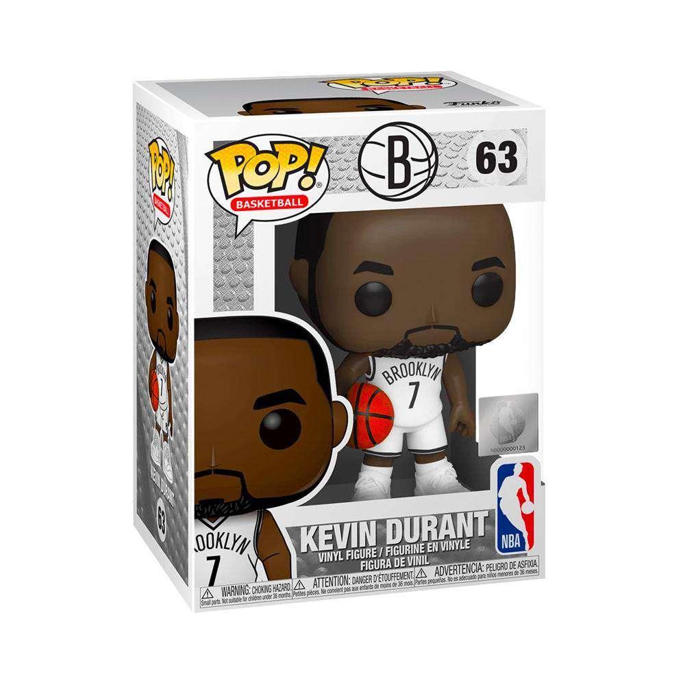 Funko Figures Kevin Durant Brooklyn Nets Funko NBA Pop 63 Figure - White