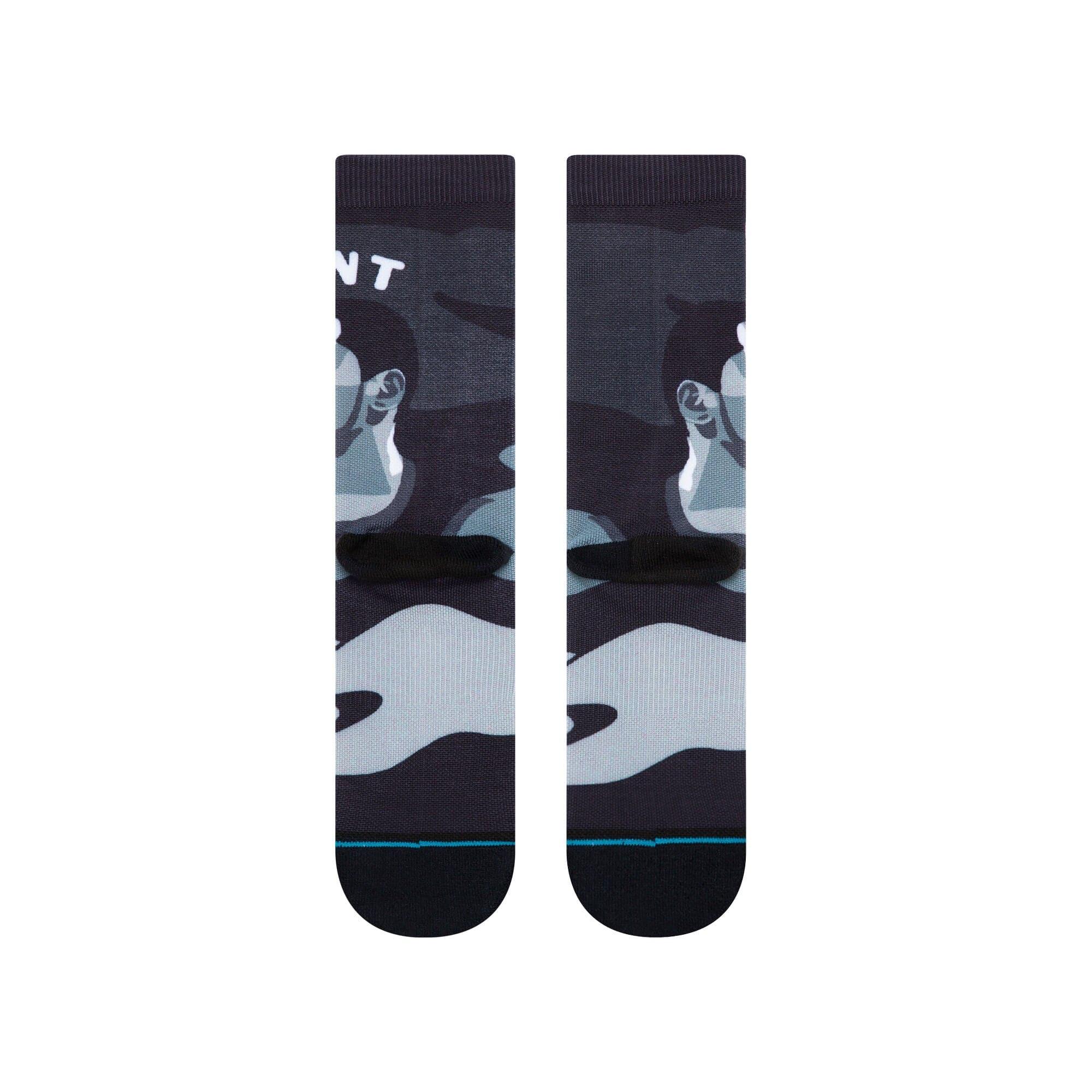 Stance Socks Kevin Durant Brooklyn Nets Stance NBA Future Legends Crew Socks - Black