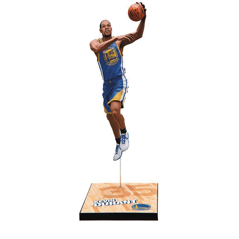 McFarlane Toys Figures Kevin Durant Golden State Warriors McFarlane NBA Series 30 7" Figure - Blue
