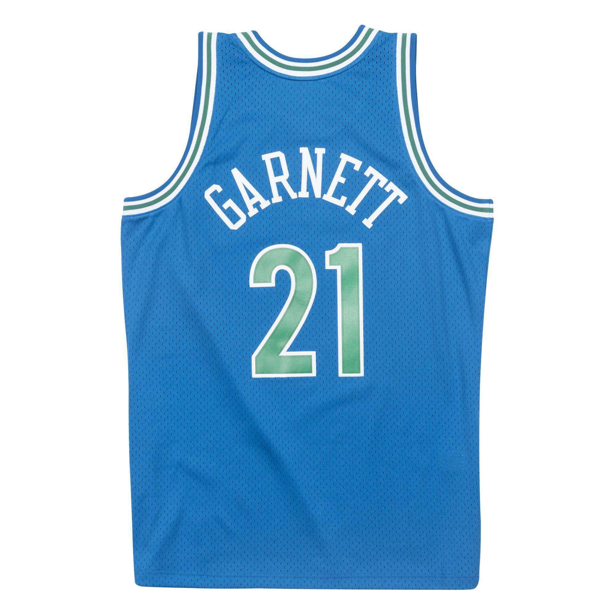 Mitchell And Ness Jerseys Kevin Garnett Minnesota Timberwolves Mitchell & Ness NBA Swingman Jersey - Blue