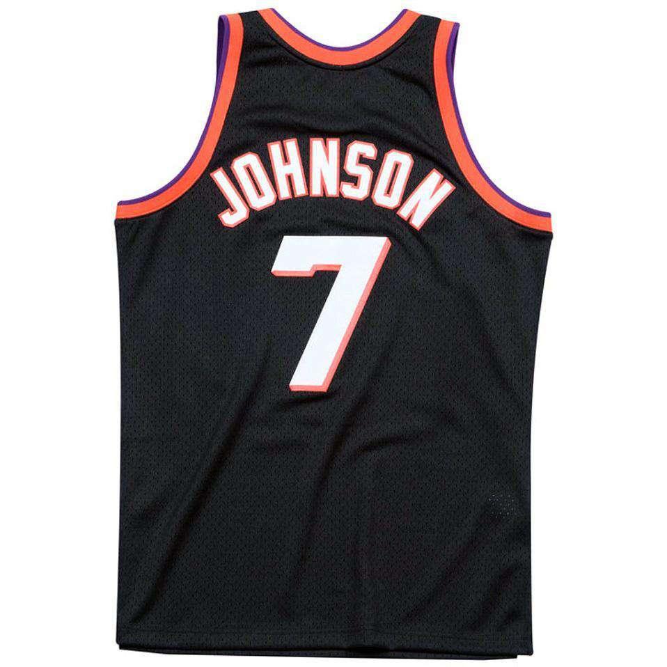 Mitchell And Ness Jerseys M Kevin Johnson Phoenix Suns Mitchell & Ness NBA HWC Swingman Jersey - Black