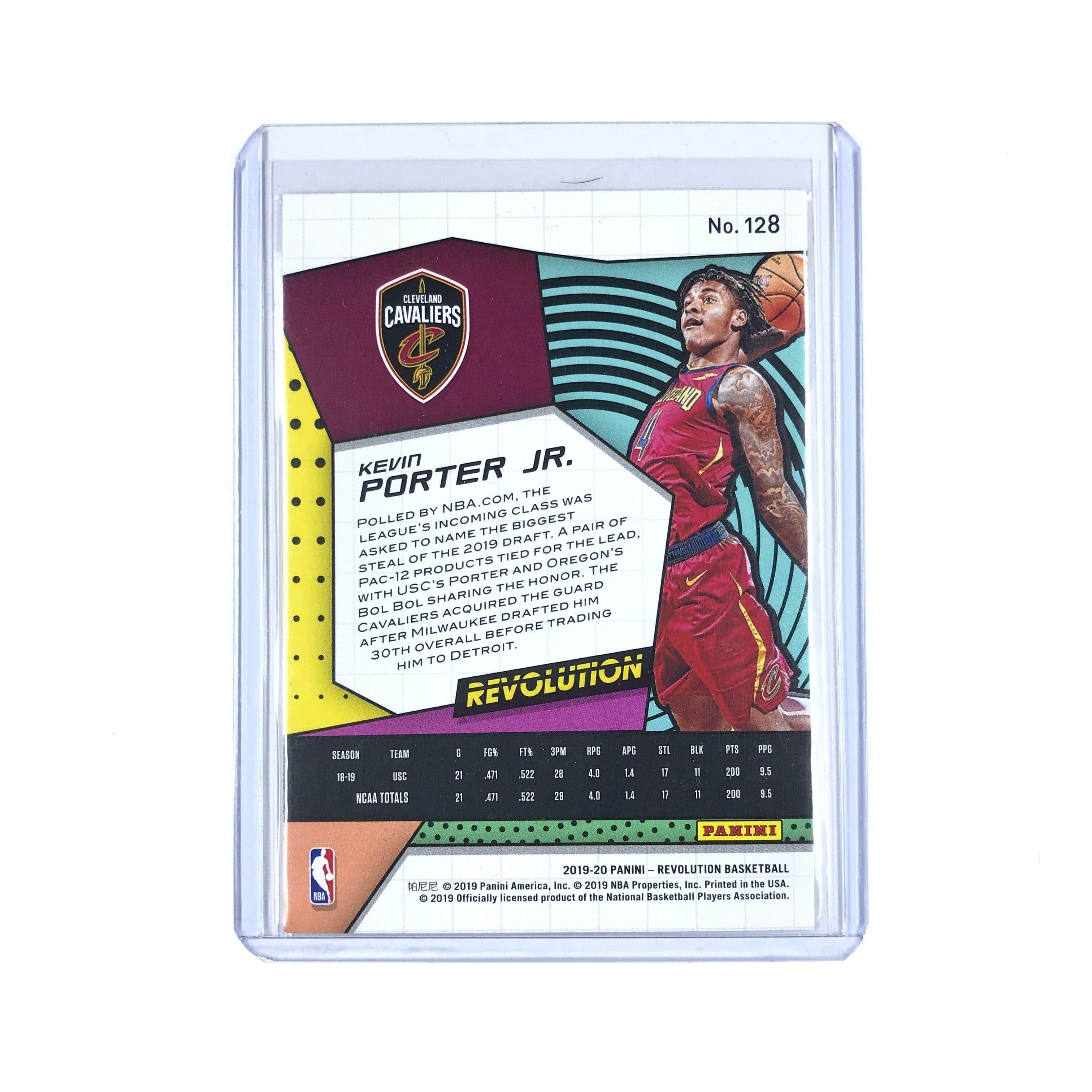 Panini Cards Kevin Porter Jr Cleveland Cavaliers 2019-20 Panini Revolution NBA Rookie Card