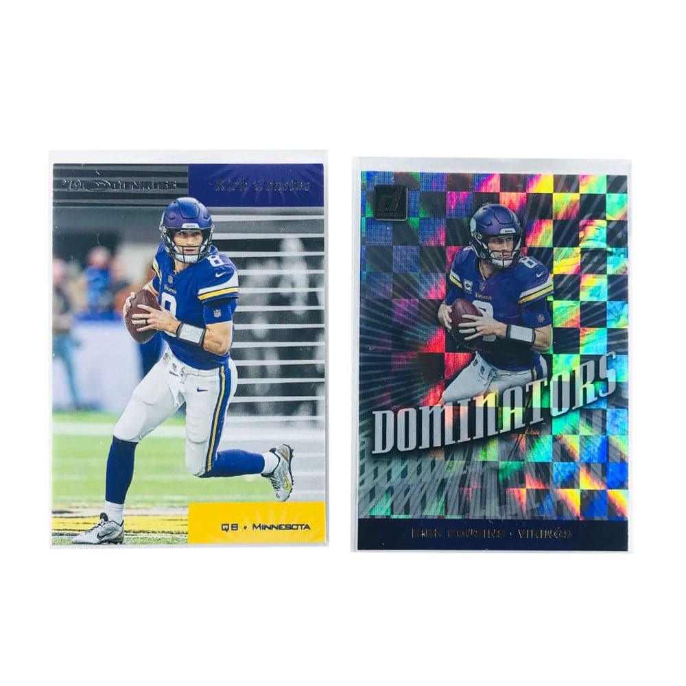 Panini Cards Kirk Cousins Minnesota Vikings 2019 Panini NFL 2 Card Insert Set