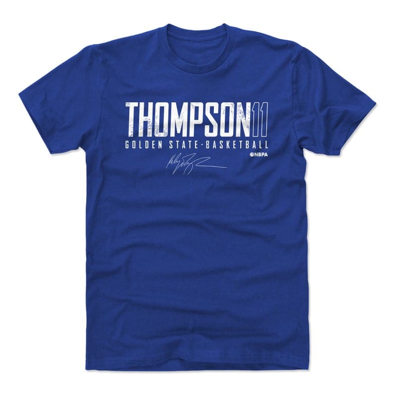 500 Level T-Shirts Klay Thompson Golden State Warriors 500 Level NBA Elite T-Shirt - Blue