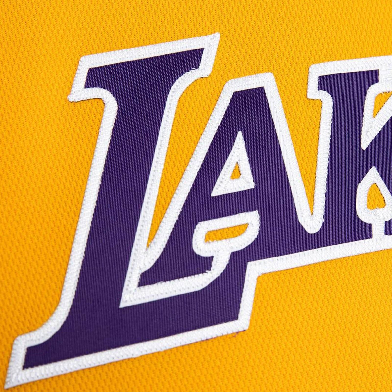 Mitchell And Ness Jerseys Kobe Bryant Los Angeles Lakers Mitchell & Ness NBA 00-01 Home Authentic Jersey - Yellow