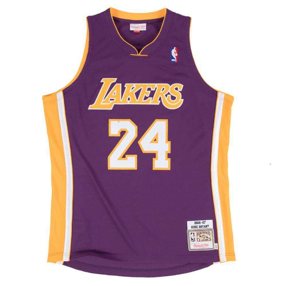 Mitchell And Ness Jerseys Kobe Bryant Los Angeles Lakers Mitchell & Ness NBA 06-07 Authentic Jersey - Purple