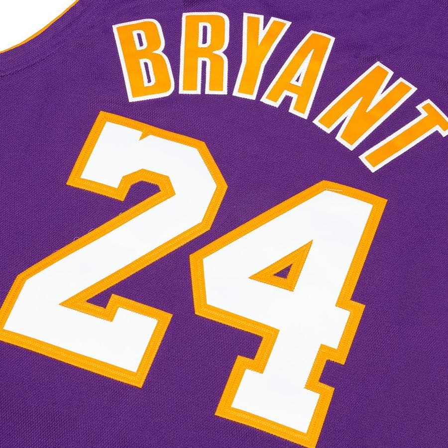 Mitchell And Ness Jerseys Kobe Bryant Los Angeles Lakers Mitchell & Ness NBA 06-07 Road Authentic Jersey - Purple