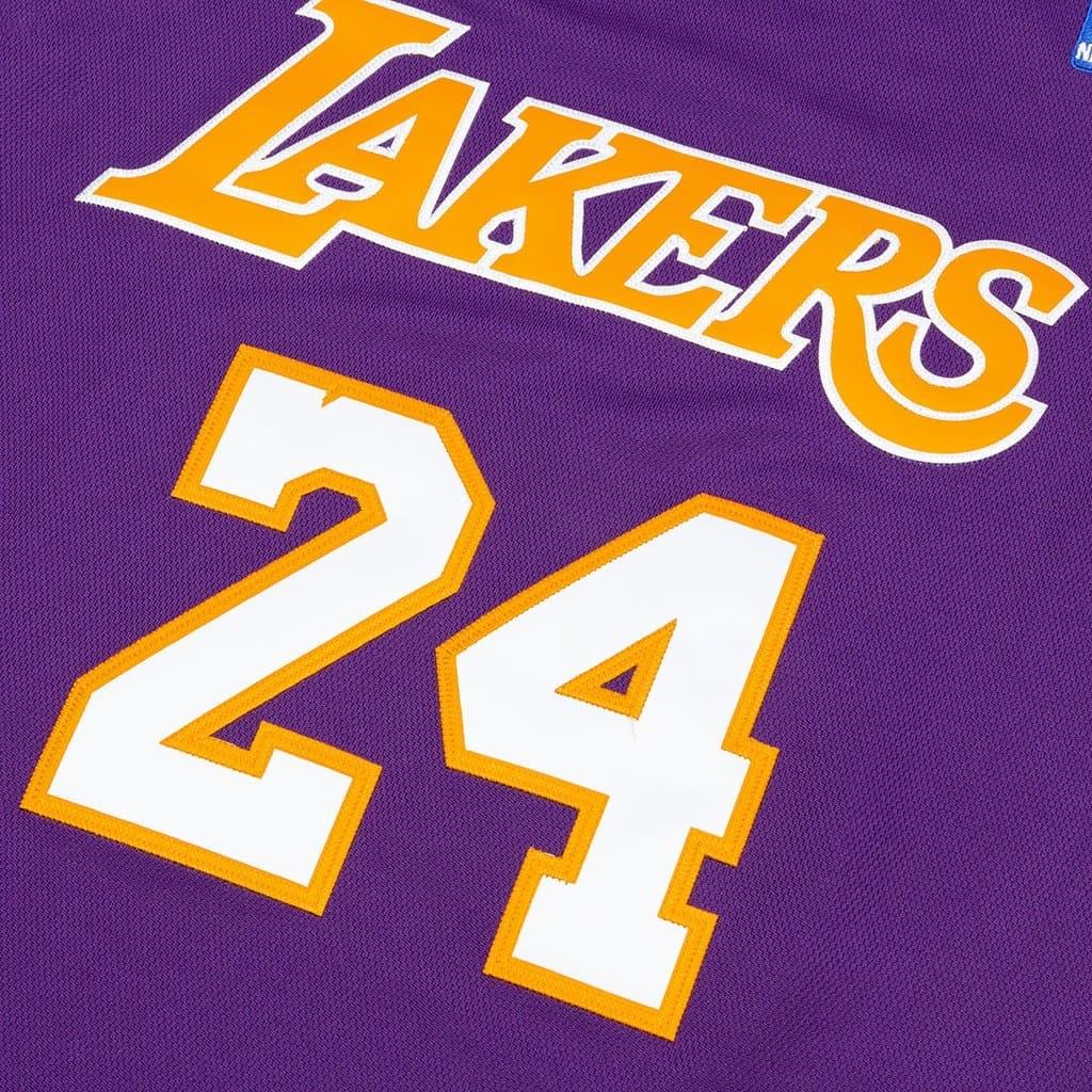 Mitchell And Ness Jerseys Kobe Bryant Los Angeles Lakers Mitchell & Ness NBA 06-07 Road Authentic Jersey - Purple