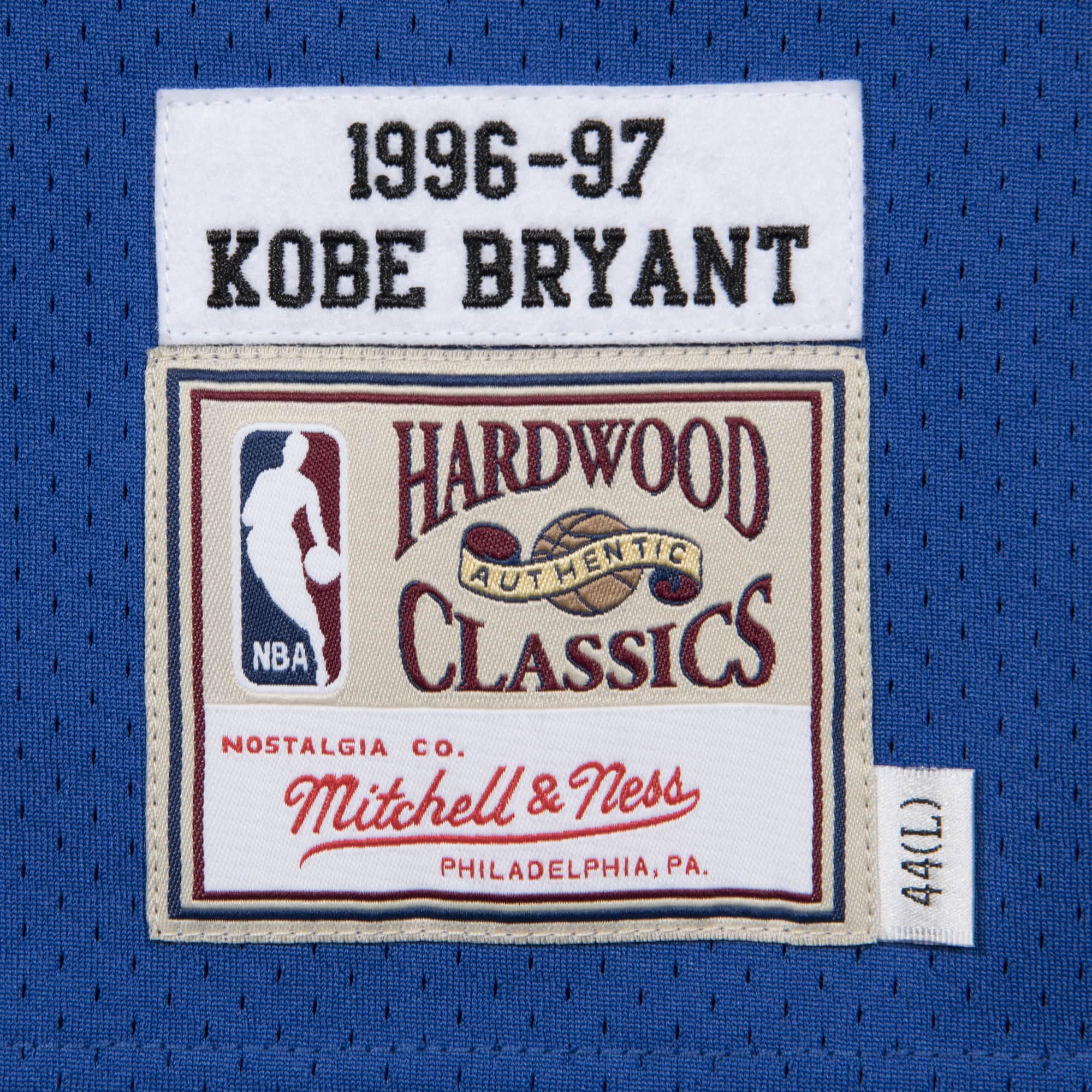 Mitchell And Ness Jerseys Kobe Bryant Los Angeles Lakers Mitchell & Ness NBA 96-97 Alt Authentic Jersey - Blue