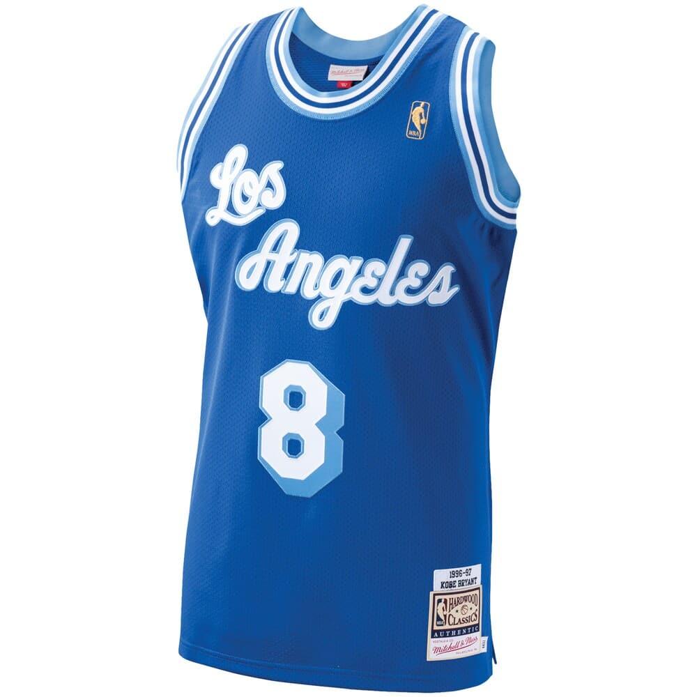 Mitchell And Ness Jerseys Kobe Bryant Los Angeles Lakers Mitchell & Ness NBA 96-97 Alt Authentic Jersey - Blue