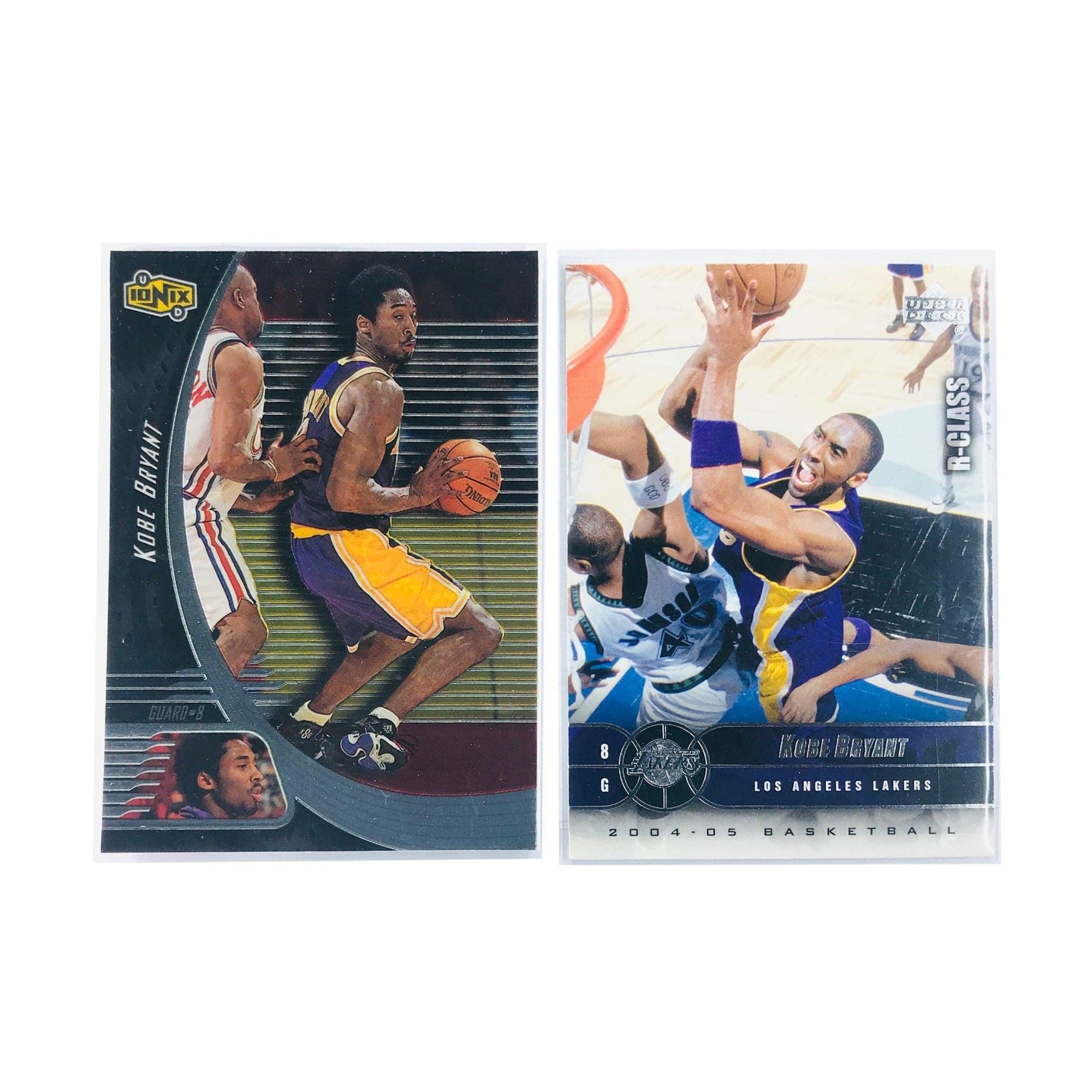 Upper Deck Cards Kobe Bryant Los Angeles Lakers Upper Deck NBA 2 Card Set