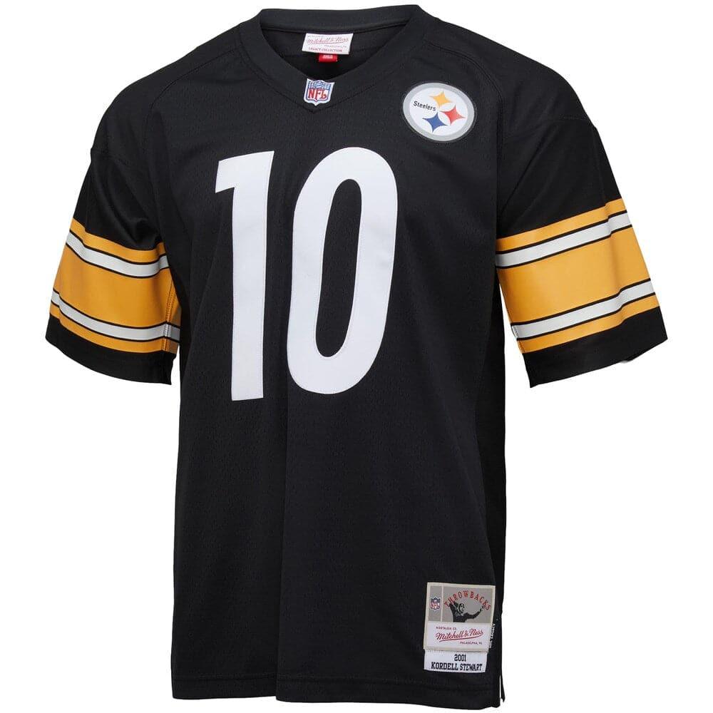 Mitchell And Ness Jerseys Kordell Stewart Pittsburgh Steelers Mitchell & Ness NFL 01 Legacy Jersey - Black