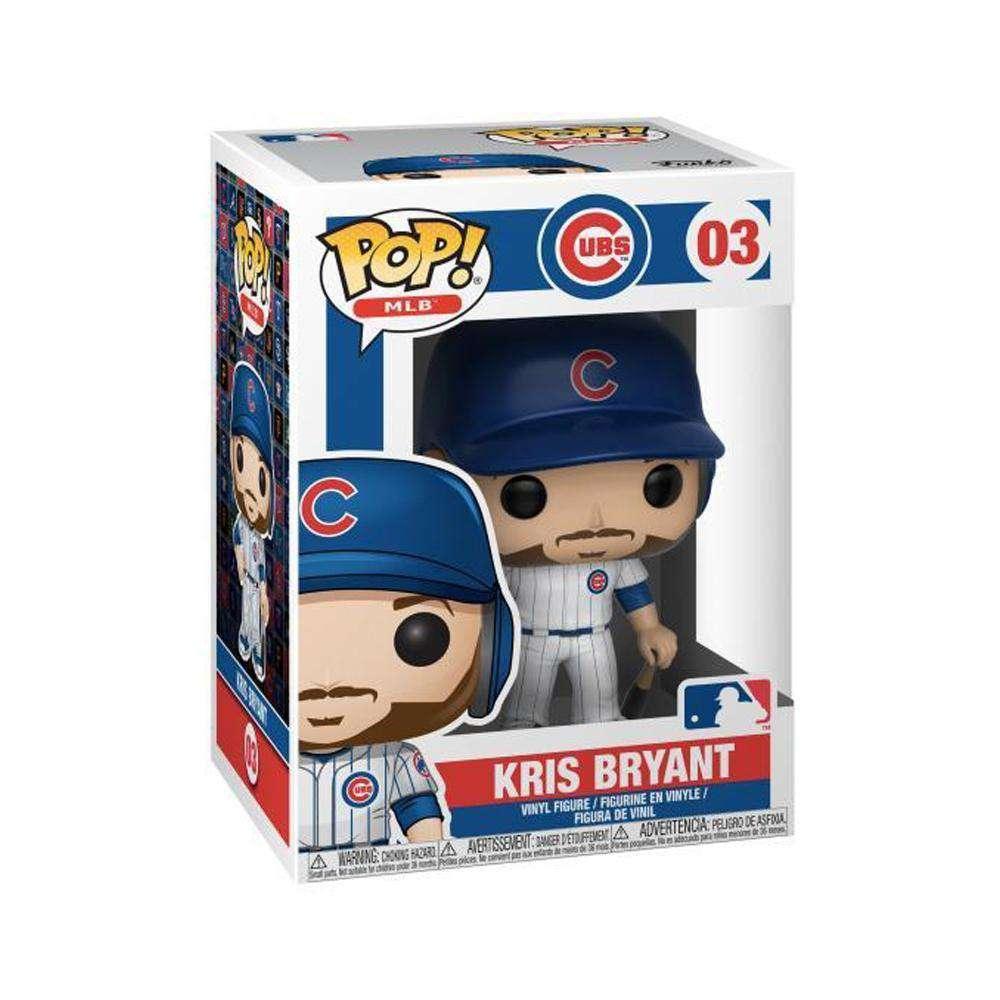Funko Figures Kris Bryant Chicago Cubs Funko MLB Pop Vinyl 3.75" Figure - White