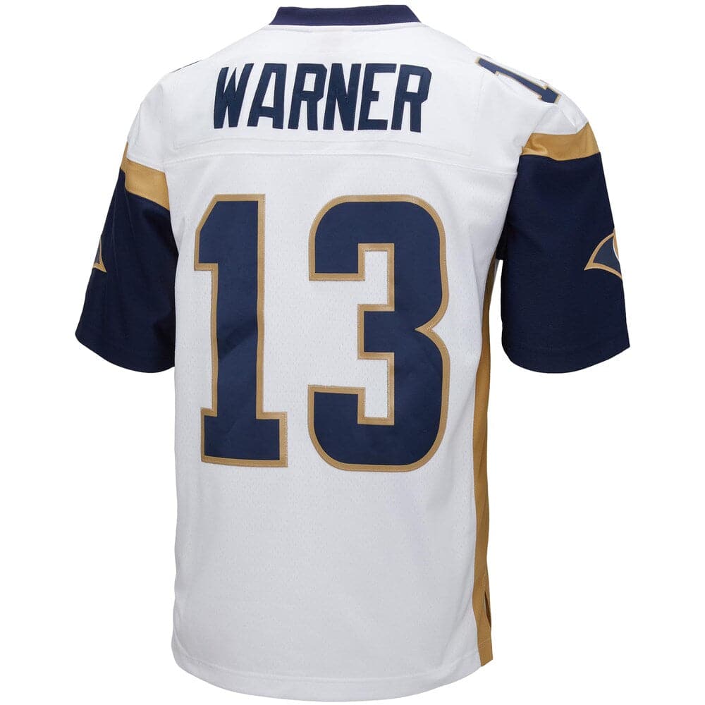 Mitchell And Ness Jerseys Kurt Warner Los Angeles Rams Mitchell & Ness NFL 01 Legacy Jersey - White