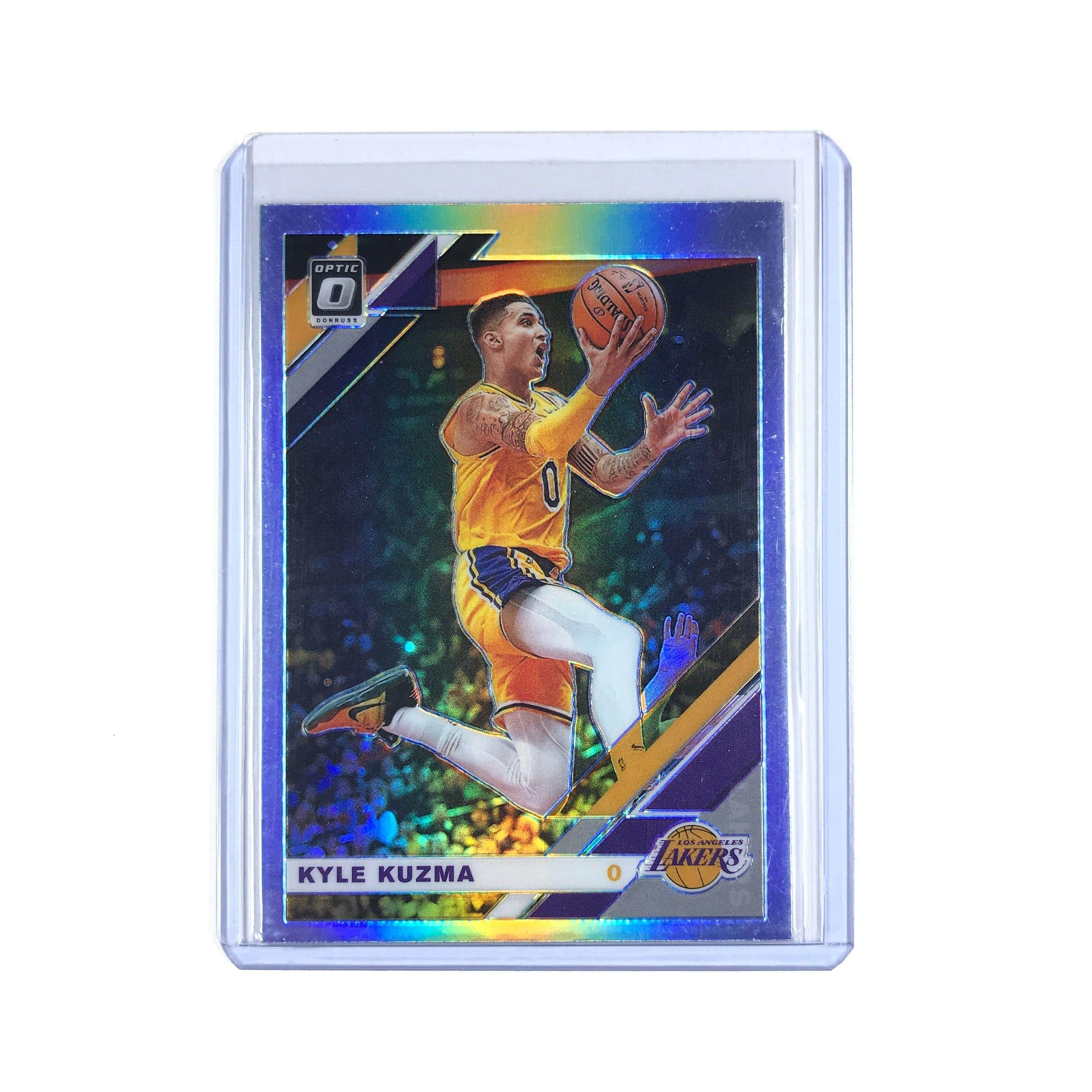 Panini Cards Kyle Kuzma Los Angeles Lakers 2019-20 Panini Optic NBA Silver Holo 80 Card