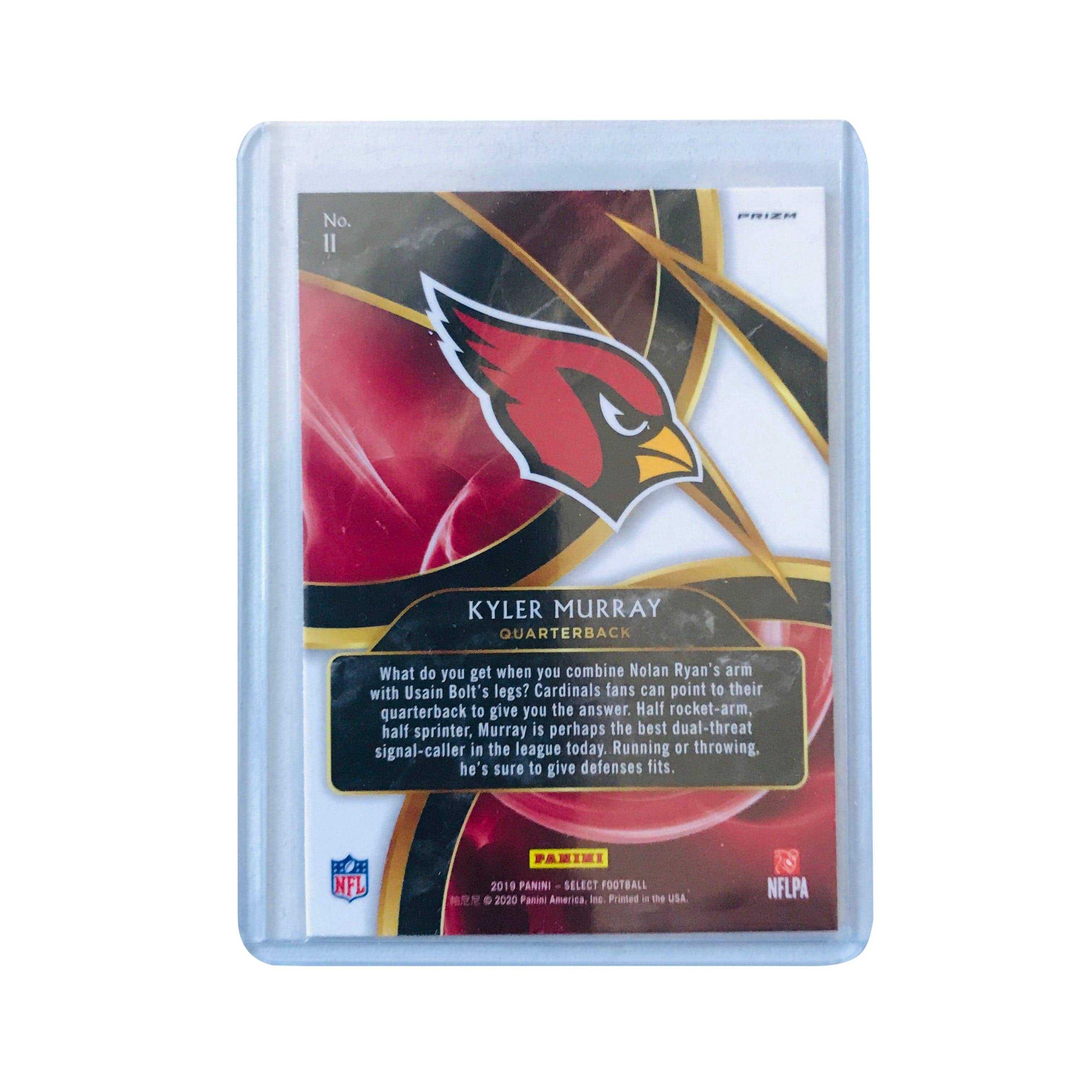 Panini Cards Kyler Murray Arizona Cardinals Panini Select NFL Sensations Silver Rookie Card