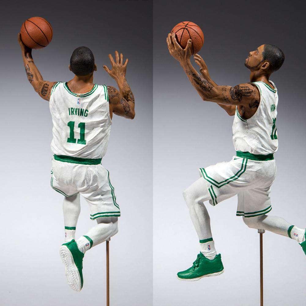 McFarlane Toys Figures Kyrie Irving Boston Celtics McFarlane NBA 2K19 Series 7" Figure - White