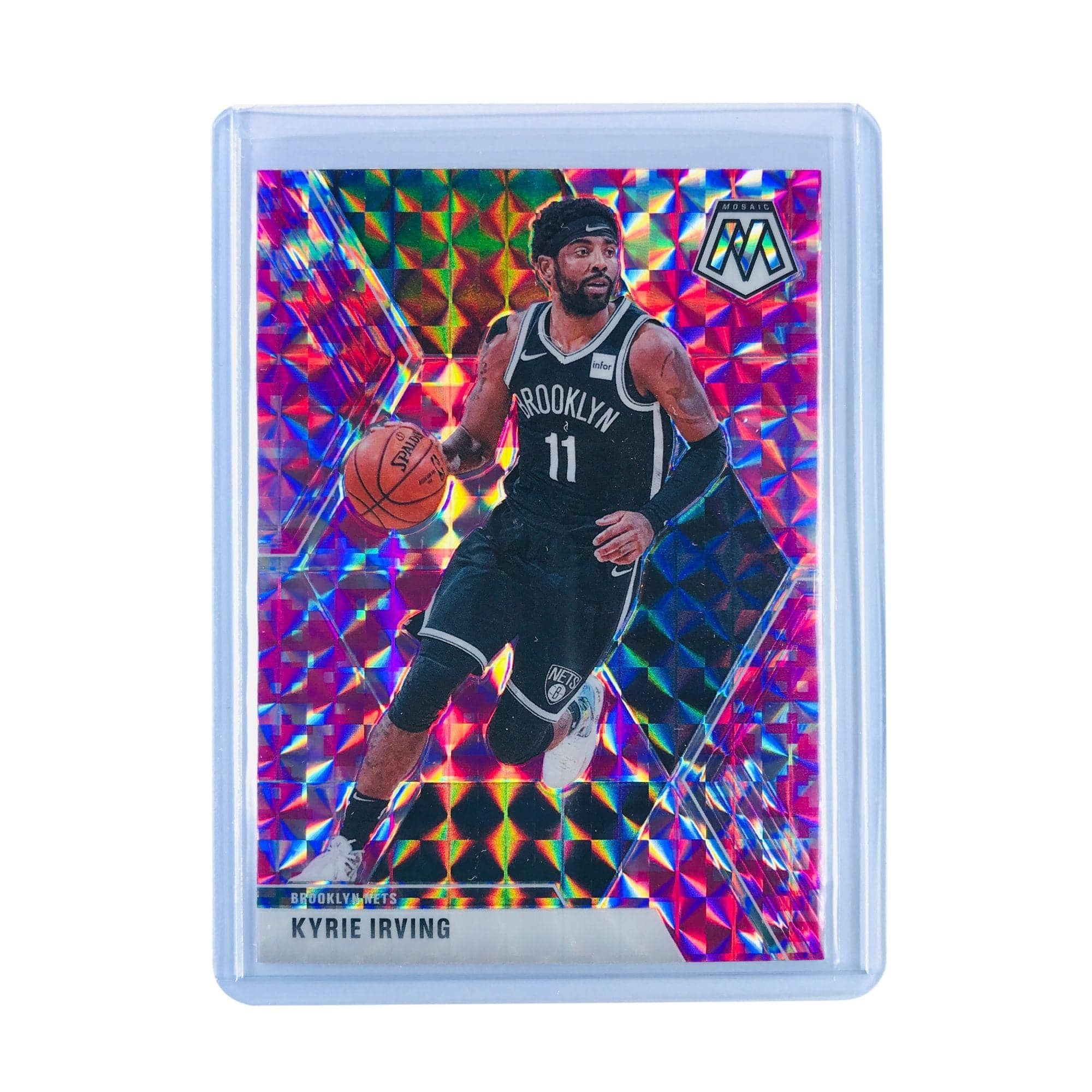 Panini Cards Kyrie Irving Brooklyn Nets 2019-20 Panini Mosaic NBA Pink Camo Prizm 11 Card