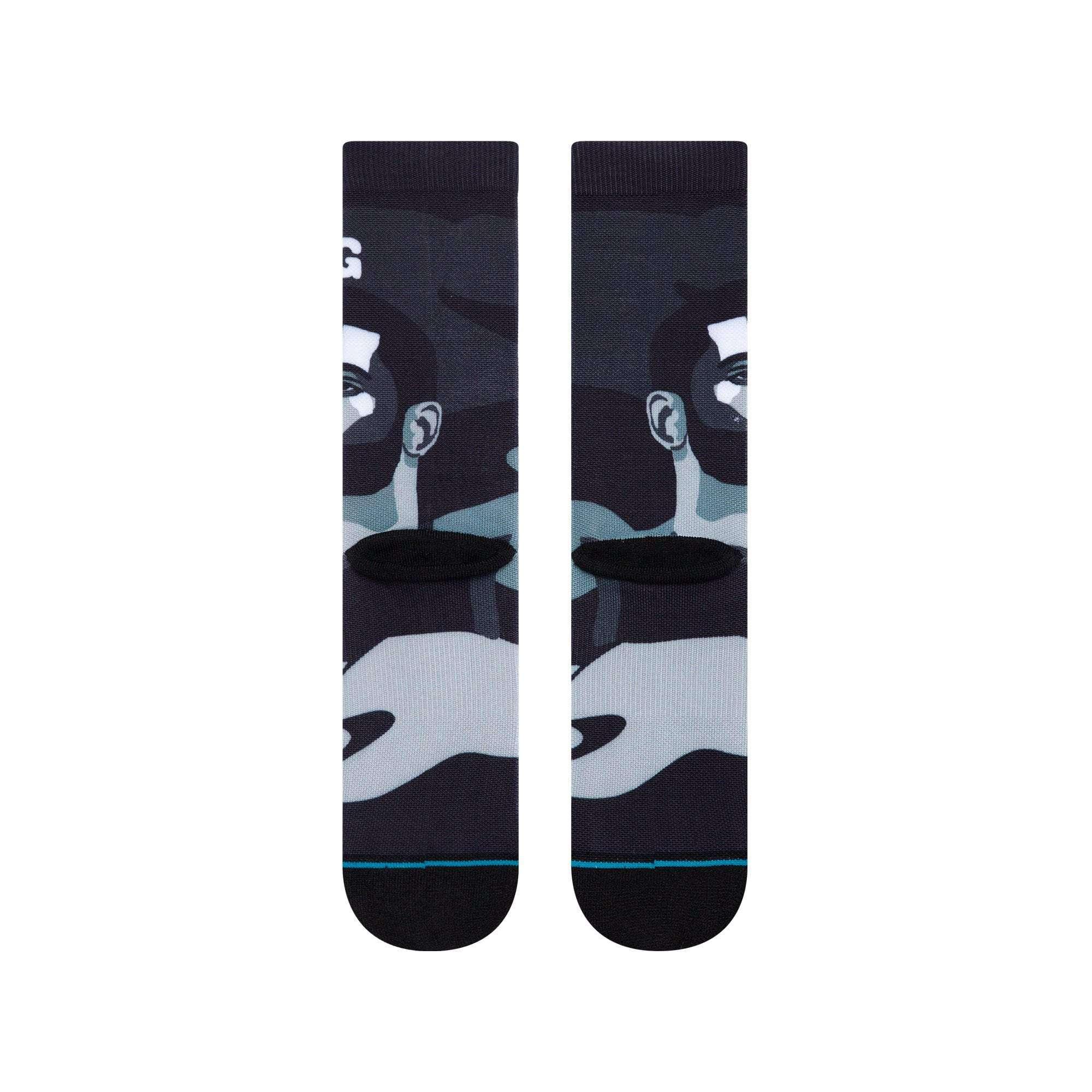 Stance Socks Kyrie Irving Brooklyn Nets Stance NBA Future Legends Crew Socks - Black