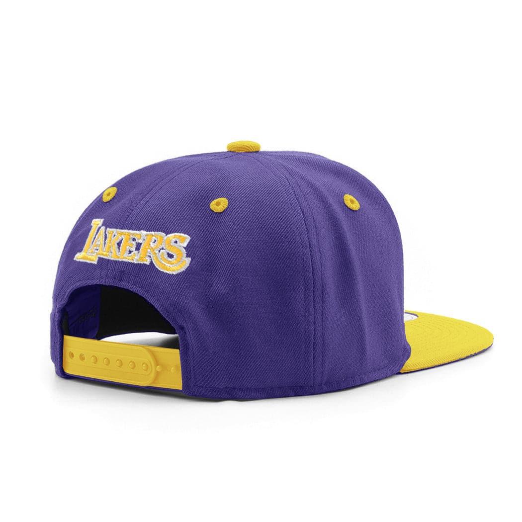 Youths Los Angeles Lakers Outerstuff NBA Two Tone Snapback Hat - Purple