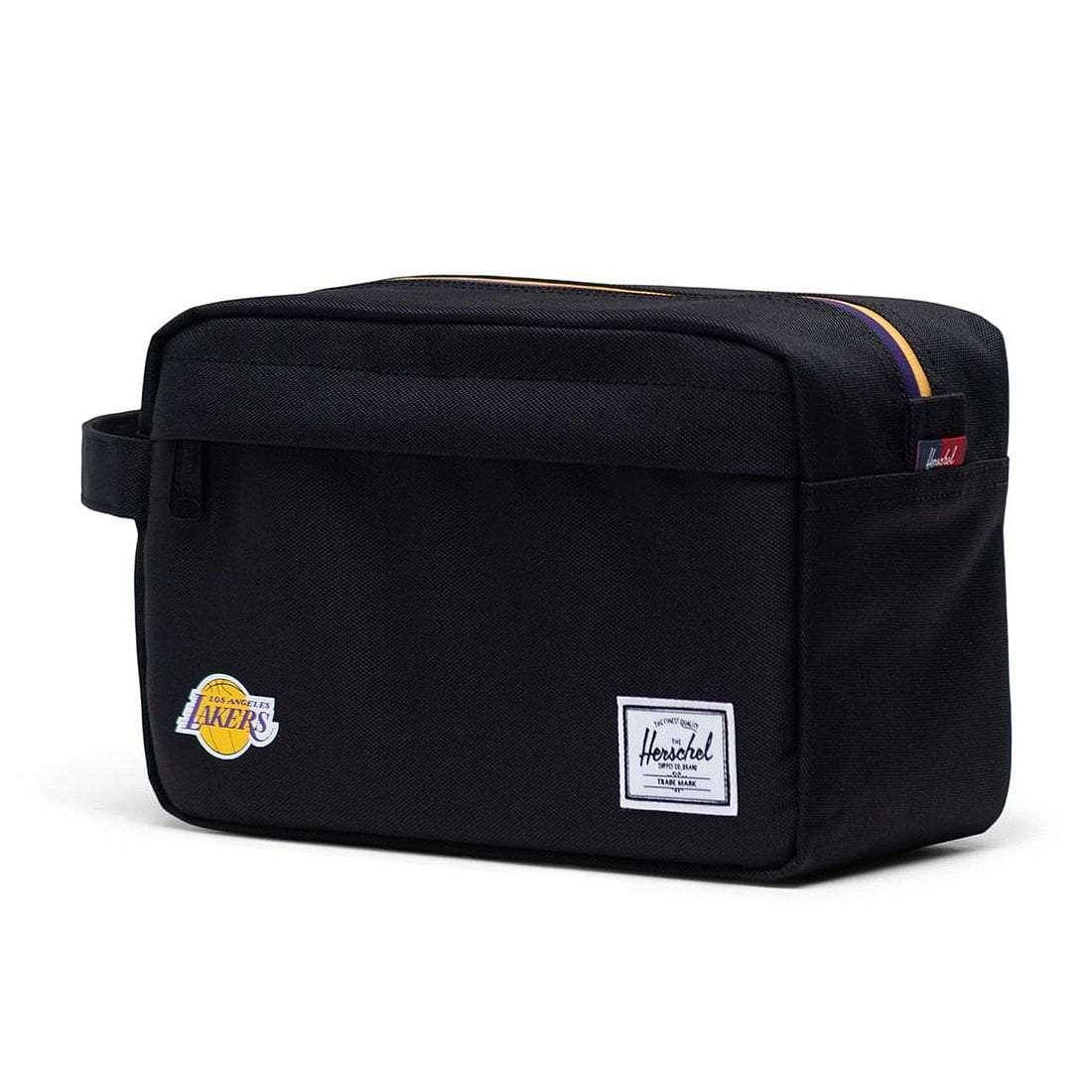 Los Angeles Lakers Herschel NBA Chapter Travel Bag - Black
