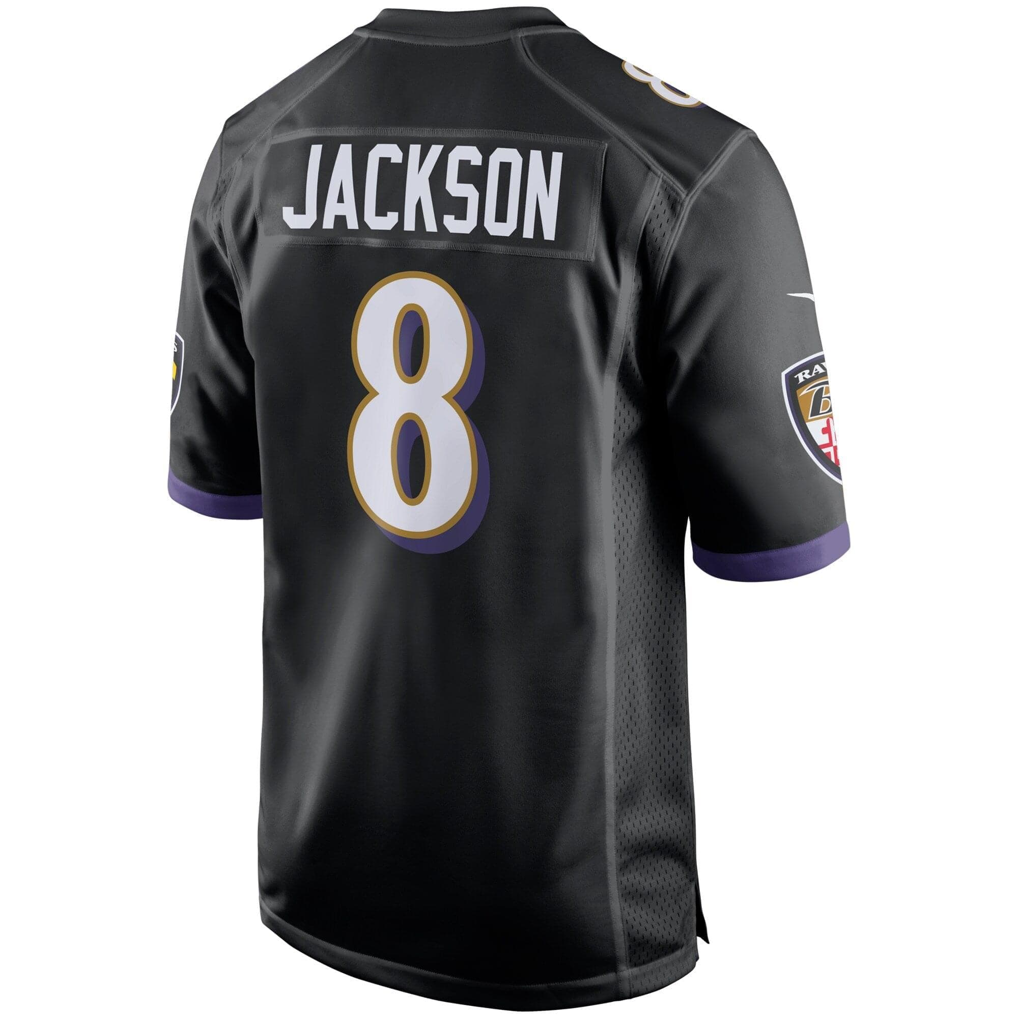 Nike Jerseys Lamar Jackson Baltimore Ravens Nike NFL Game Jersey - Black