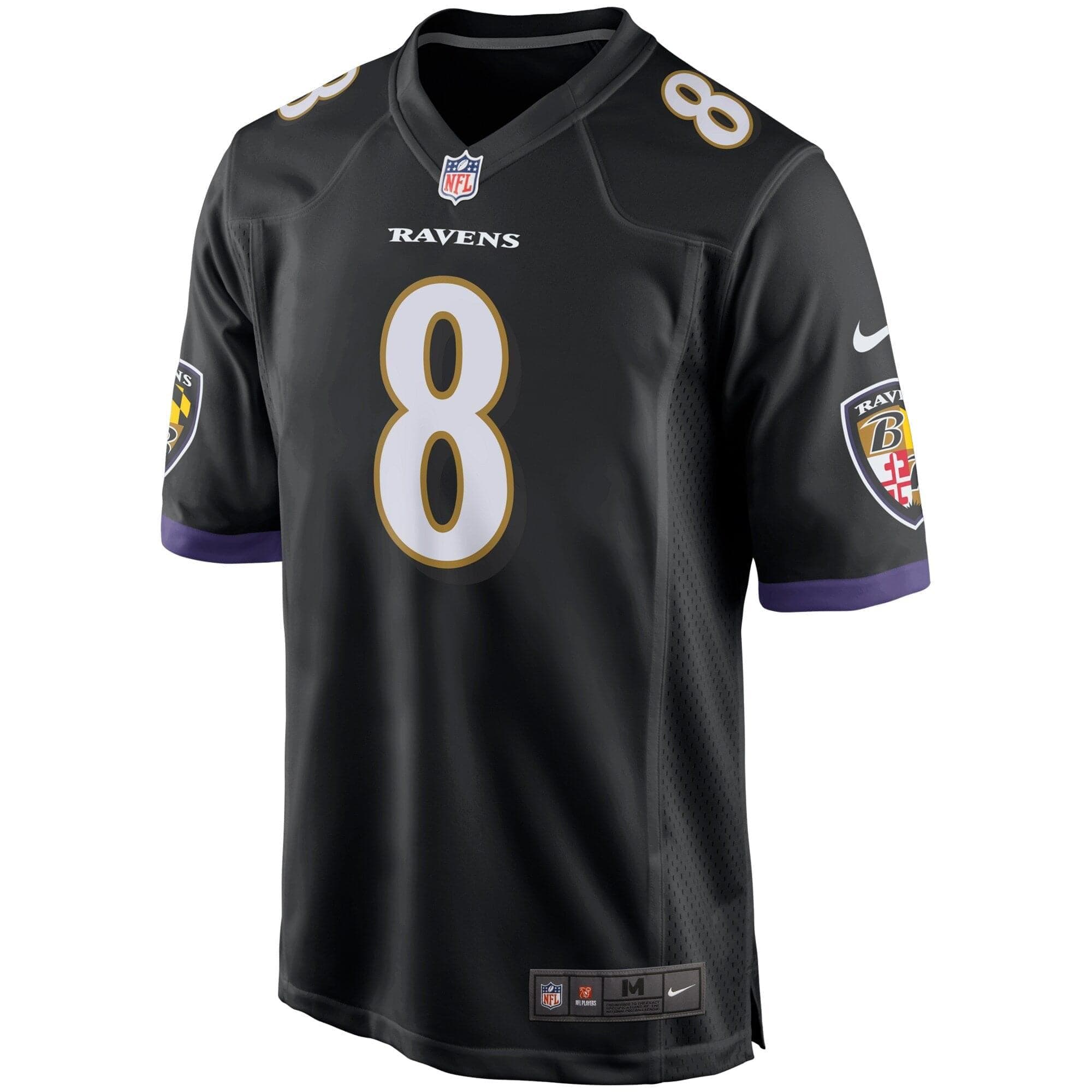 Nike Jerseys Lamar Jackson Baltimore Ravens Nike NFL Game Jersey - Black