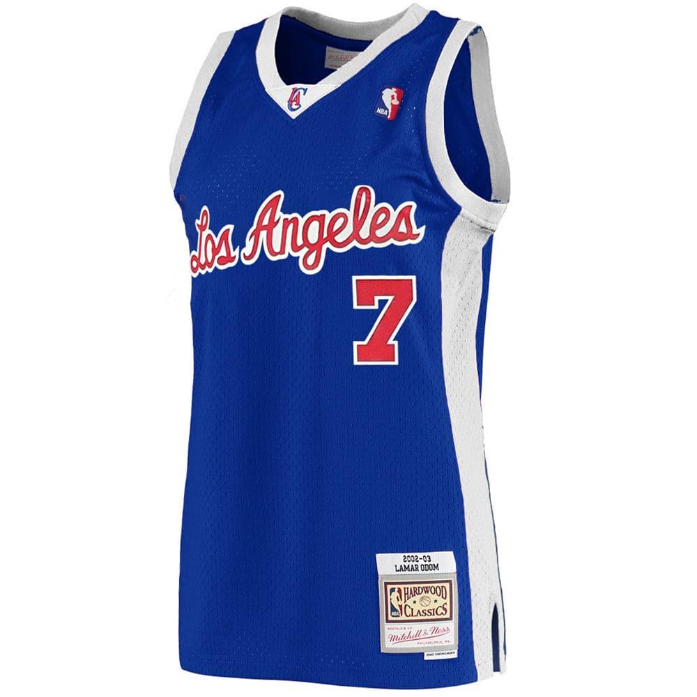 Mitchell And Ness Jerseys Lamar Odom Los Angeles Clippers Mitchell & Ness NBA 02-03 Road Swingman Jersey - Blue