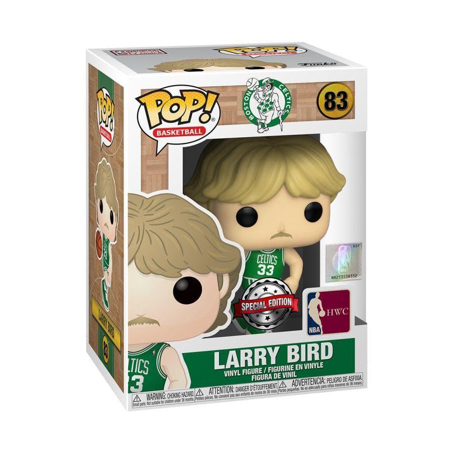 Funko Figures Larry Bird Boston Celtics Funko NBA Legends Special Edition Pop 83 Vinyl 3.75" Figure - Green