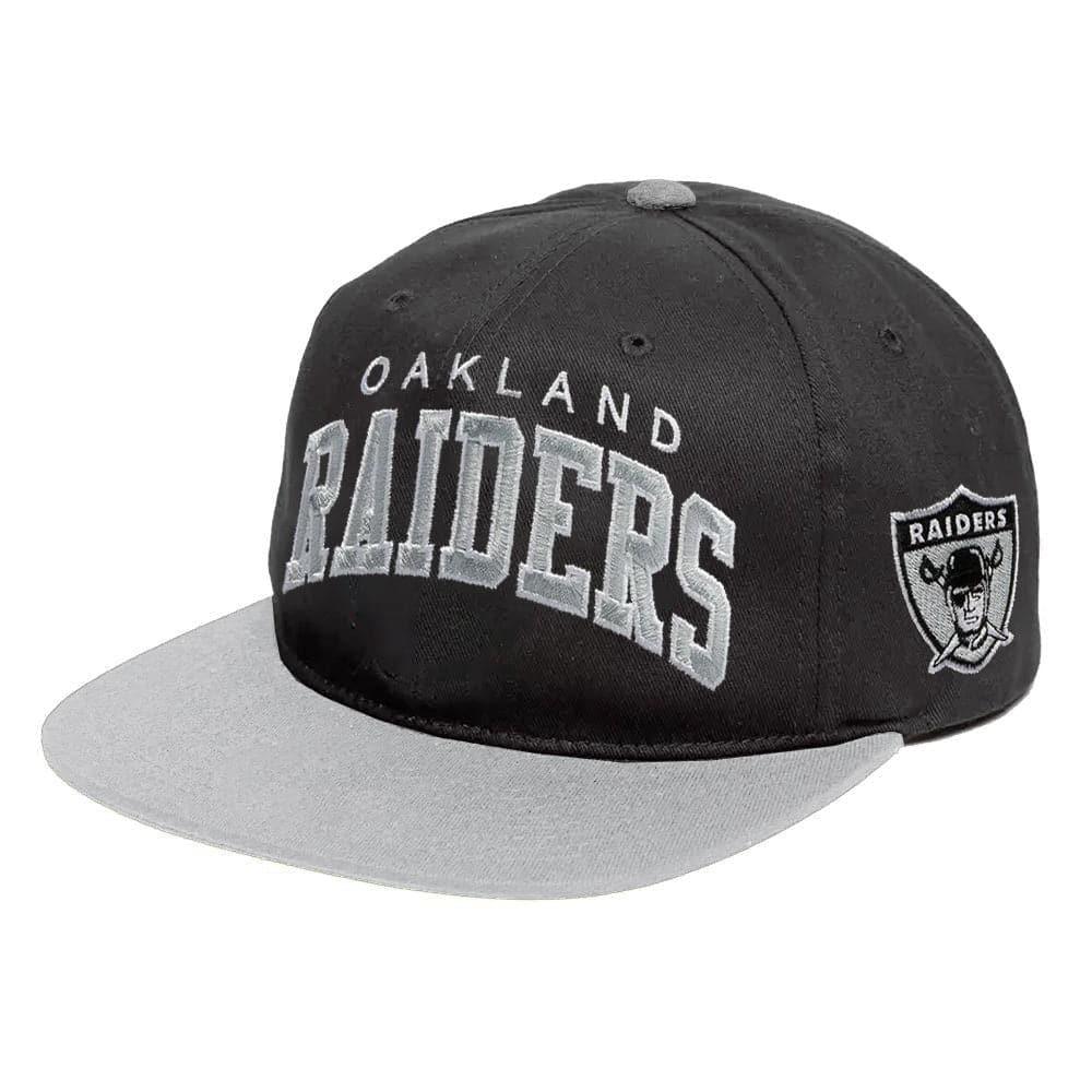 Mitchell And Ness Caps Las Vegas Raiders Mitchell & Ness NFL 2T Vintage Arch Deadstock Snapback Hat - Purple