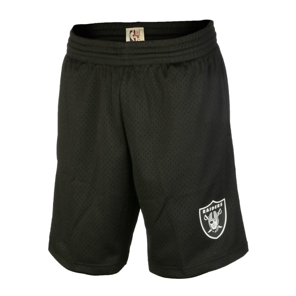 Mitchell And Ness Shorts Las Vegas Raiders Mitchell & Ness NFL Team Mesh Shorts - Black