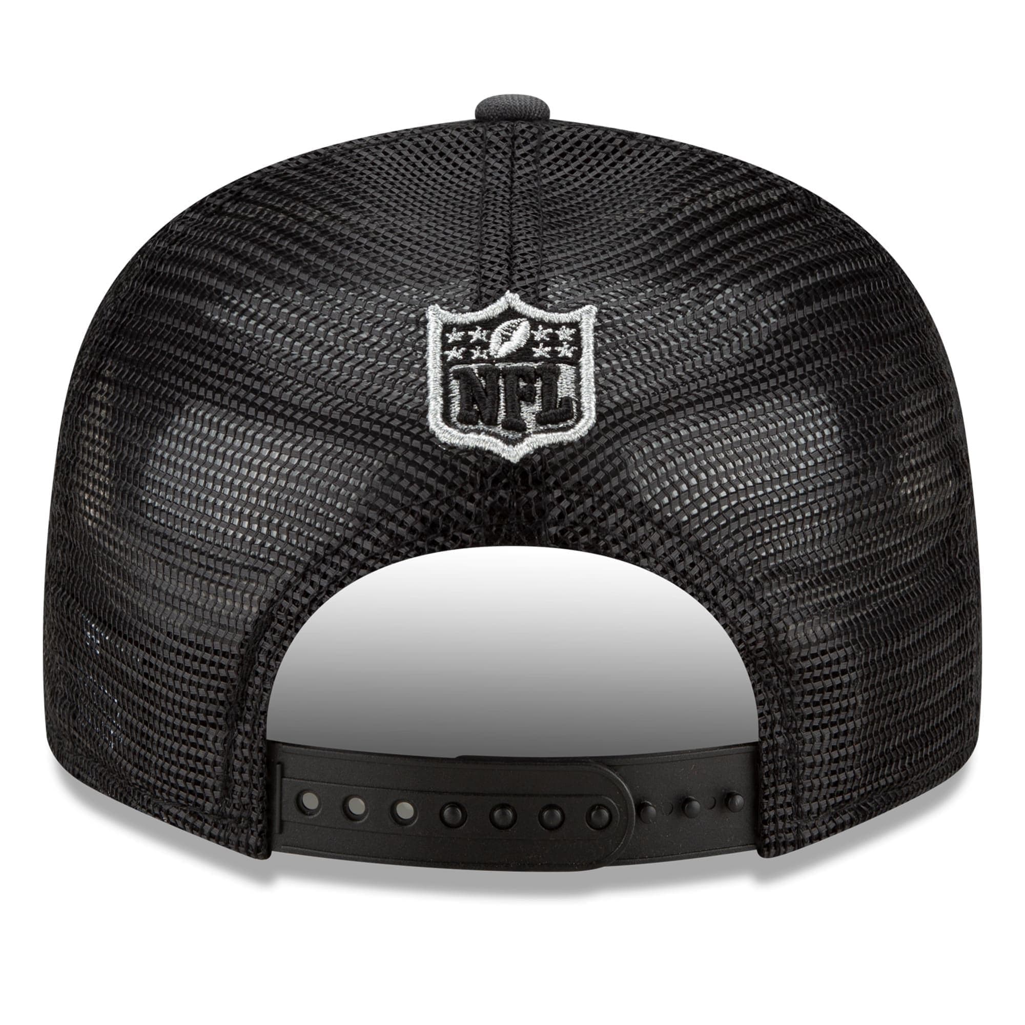 New Era Caps Las Vegas Raiders New Era 2021 NFL Draft 9FIFTY Snapback Hat - Graphite