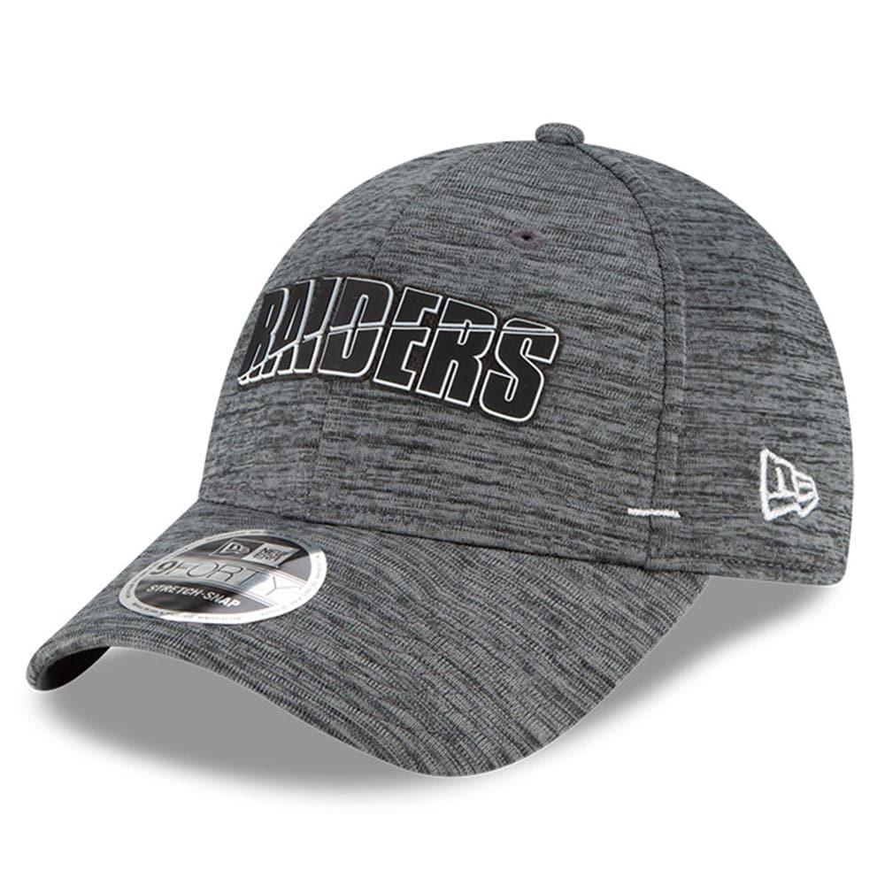 New Era Caps Las Vegas Raiders New Era NFL 2020 Summer Sideline 9FORTY Snapback Curve Hat - Heather