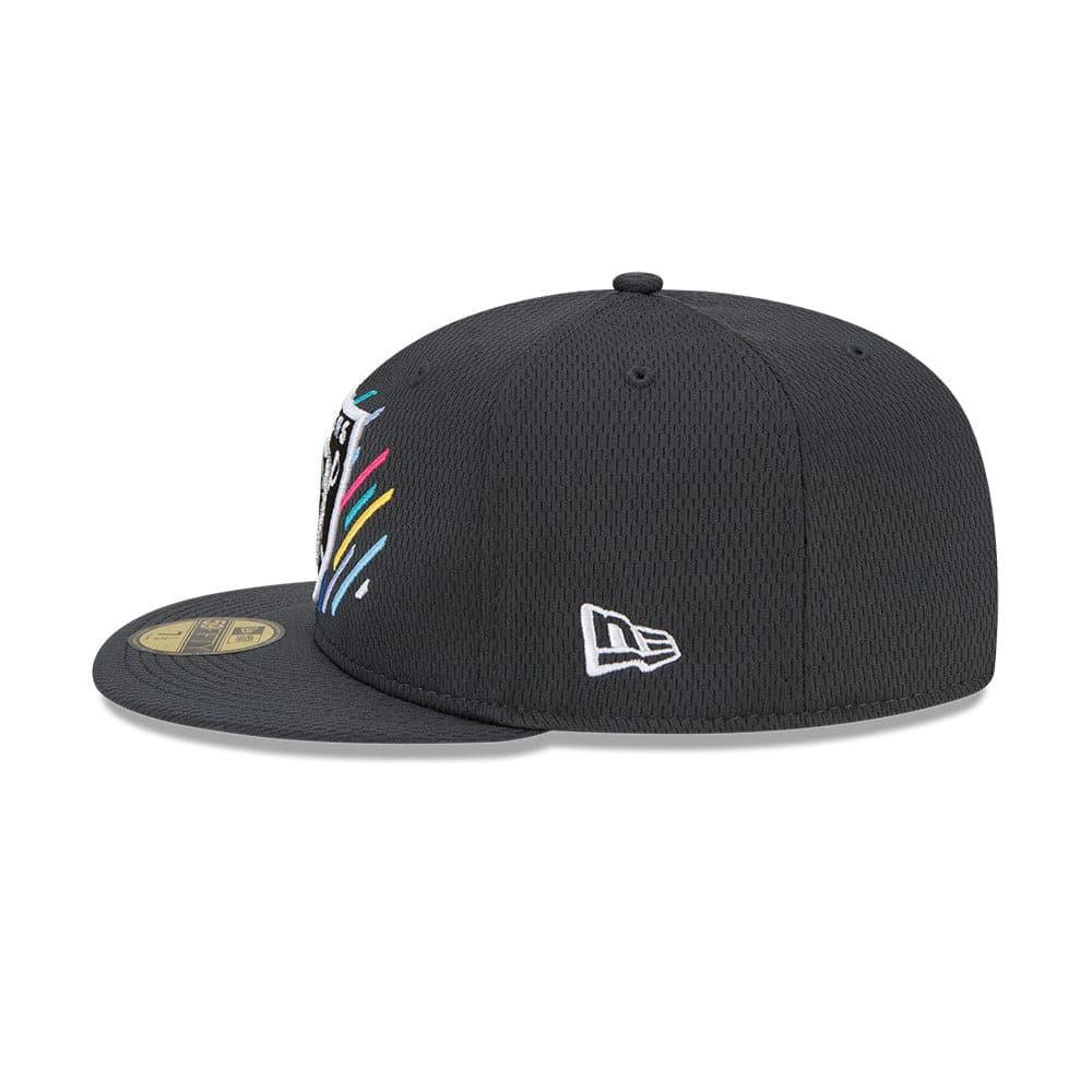 New Era Caps Las Vegas Raiders New Era NFL 2021 Crucial Catch 59FIFTY Fitted Hat - Steel