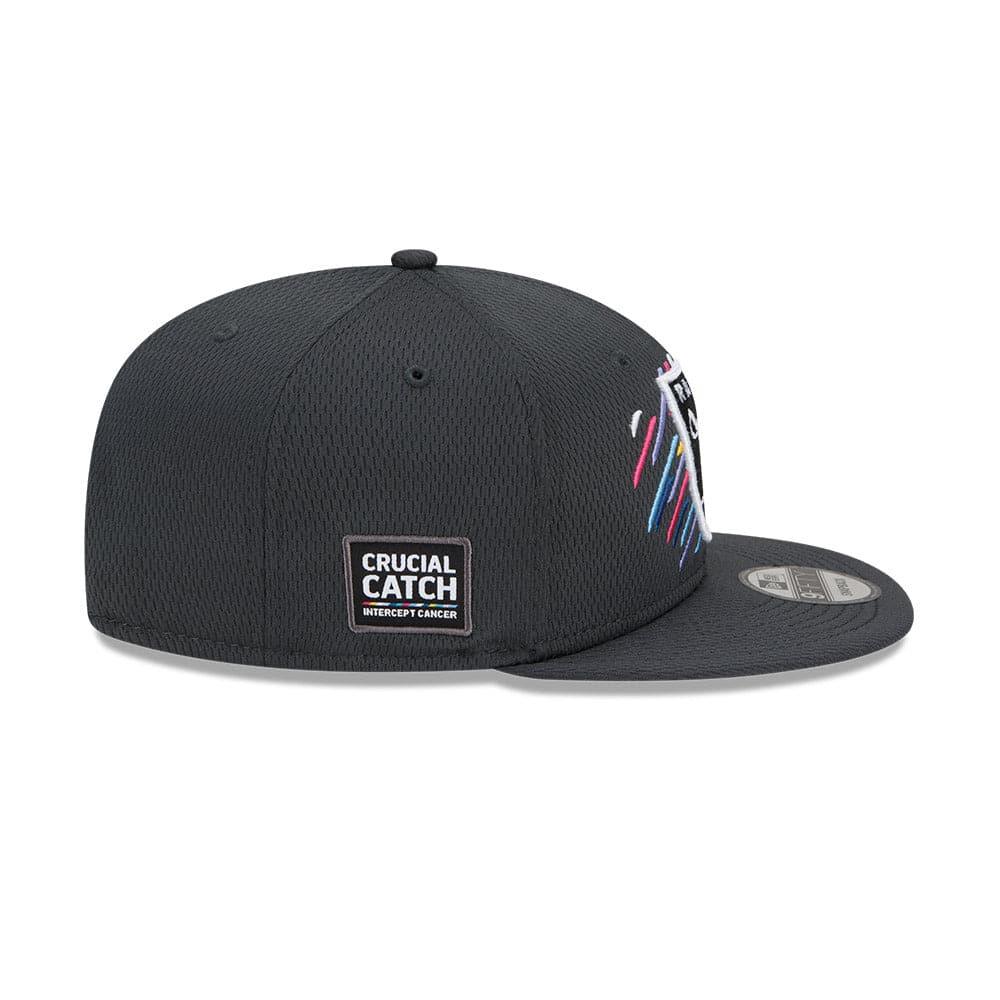 New Era Caps Las Vegas Raiders New Era NFL 2021 Crucial Catch 9FIFTY Snapback Hat - Steel