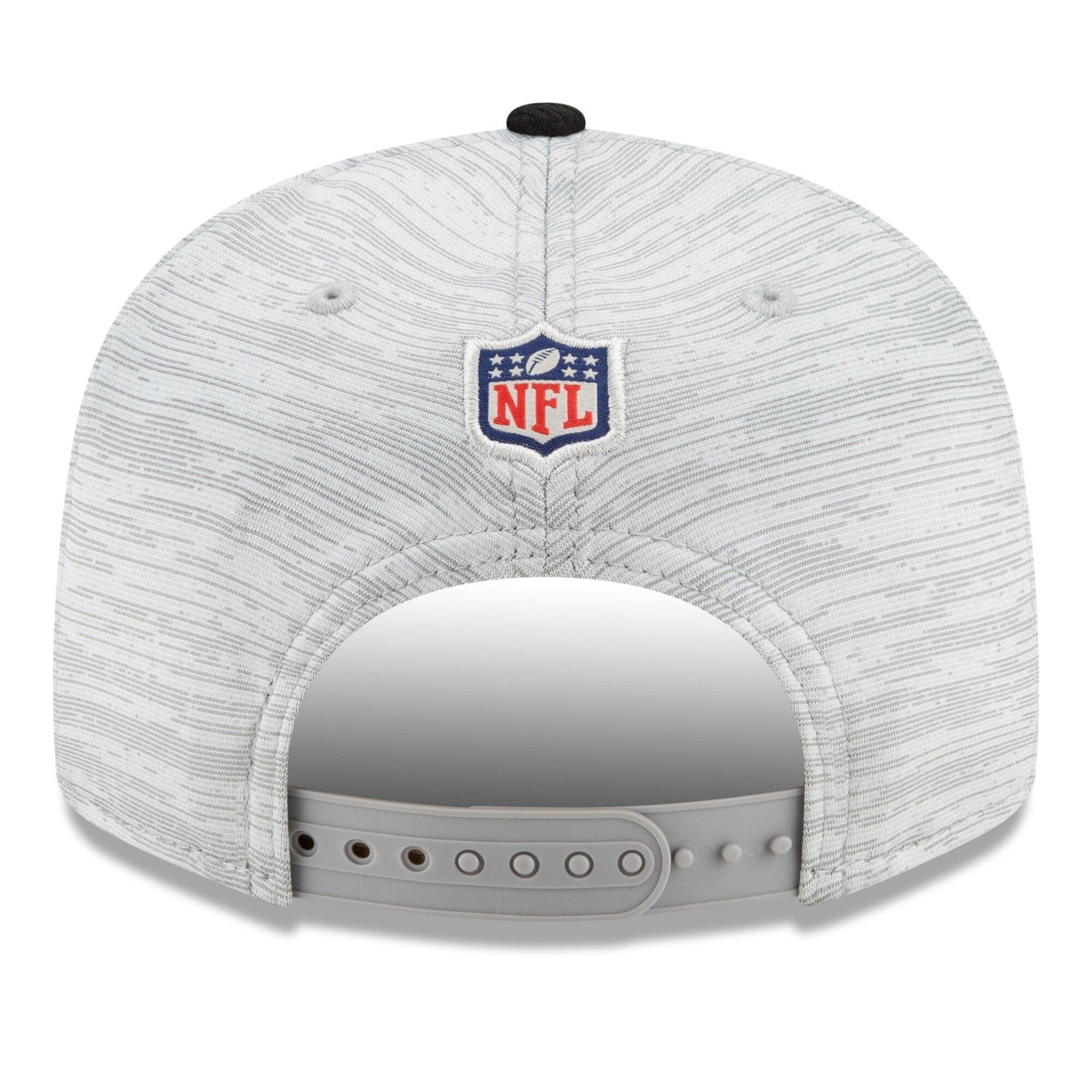 New Era Caps Las Vegas Raiders New Era NFL 2021 Training Camp 9FIFTY Snapback Hat - Grey