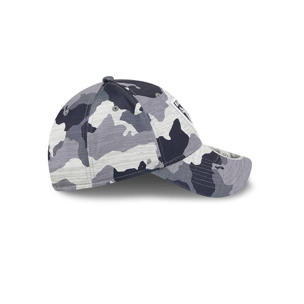 New Era Caps Las Vegas Raiders New Era NFL 22 Training Camp 9FORTY Stretch Snap Hat - Camo