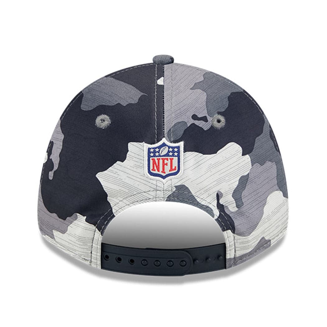 New Era Caps Las Vegas Raiders New Era NFL 22 Training Camp 9FORTY Stretch Snap Hat - Camo