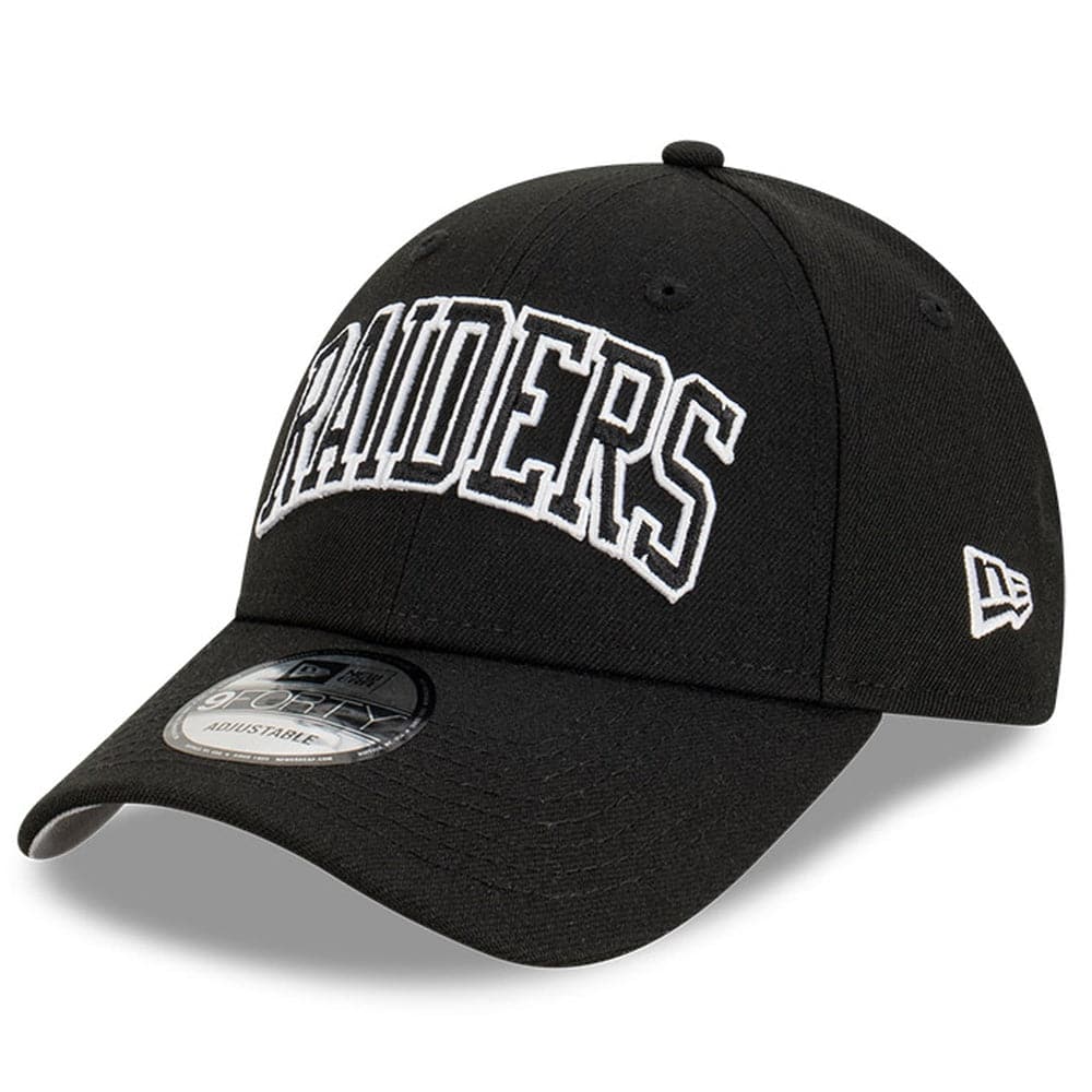 New Era Caps Las Vegas Raiders New Era NFL Arch 9FORTY Snapback Hat - Black