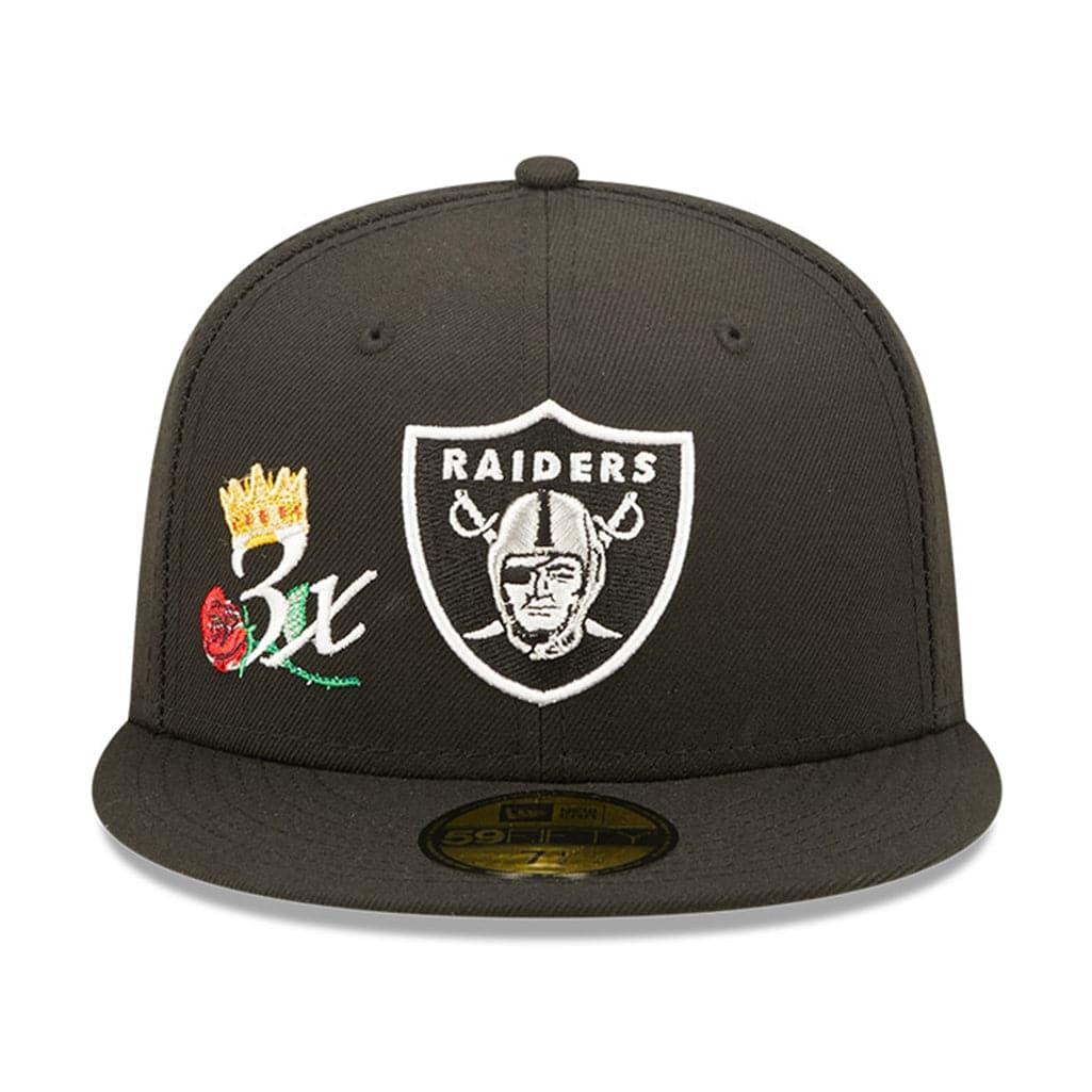 New Era Caps Las Vegas Raiders New Era NFL Crown Champs 59FIFTY Fitted Hat - Black