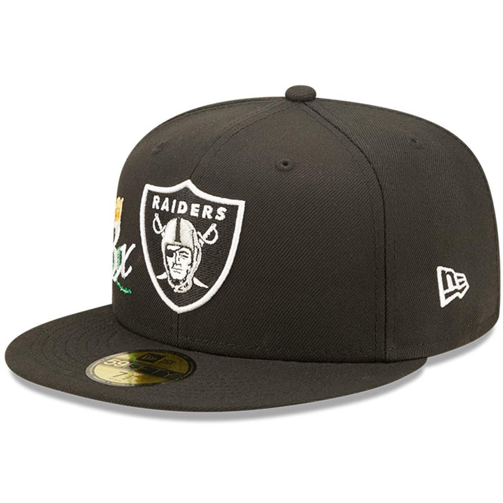 New Era Caps Las Vegas Raiders New Era NFL Crown Champs 59FIFTY Fitted Hat - Black