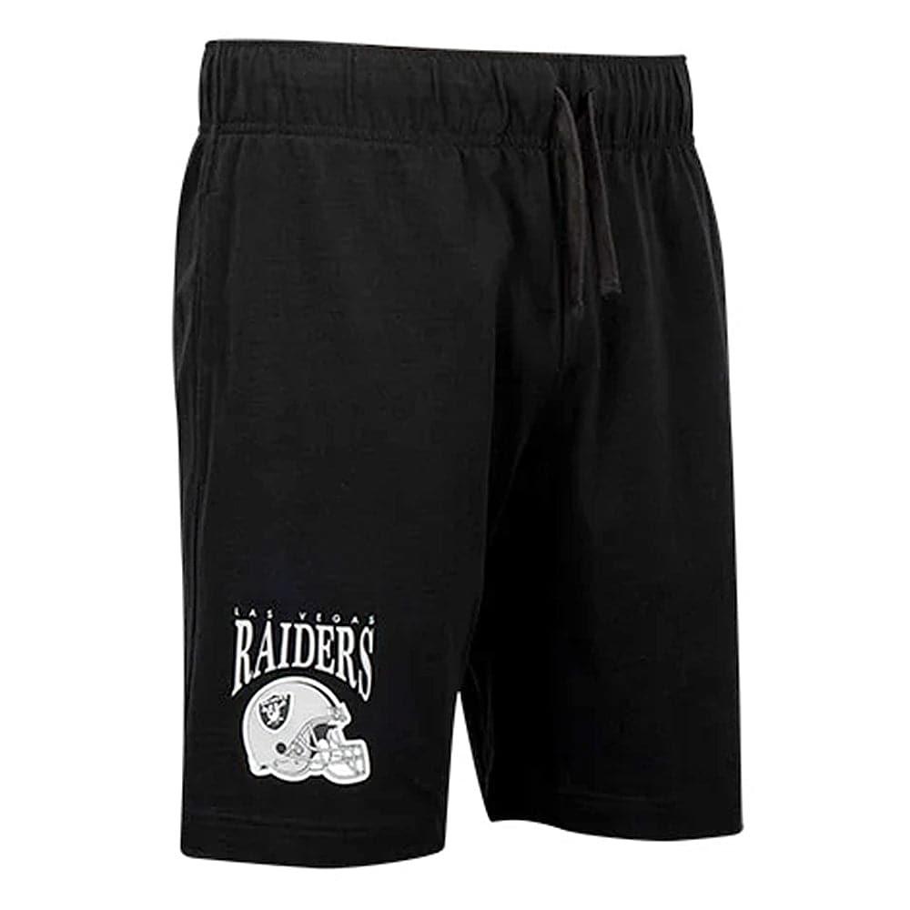 New Era Shorts Las Vegas Raiders New Era NFL Helmet Arch Cotton Shorts - Black