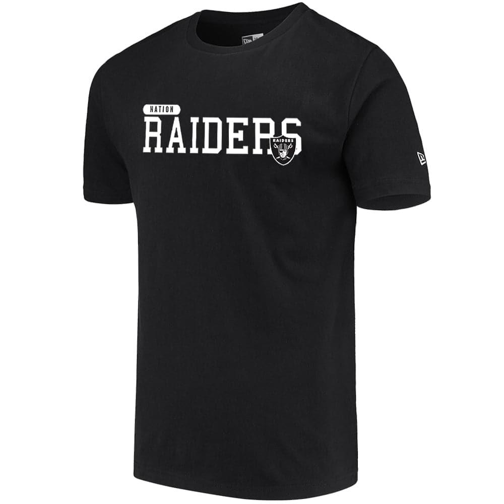 New Era T-Shirts Las Vegas Raiders New Era NFL League Overlay T-Shirt - Black