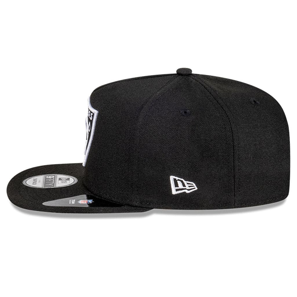 New Era Caps Las Vegas Raiders New Era NFL Monochrome 9FIFTY A-Frame Snapback Hat - Black