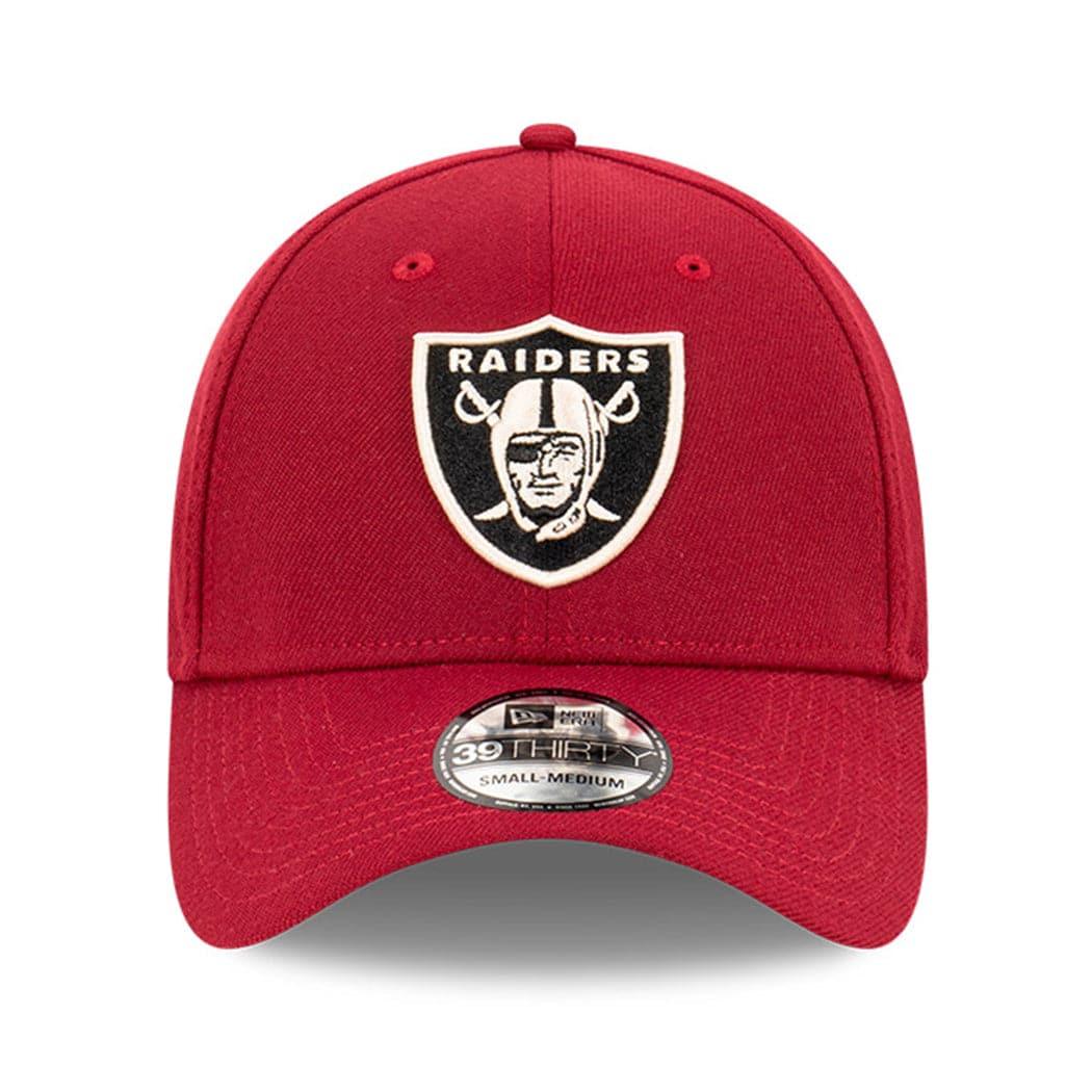 New Era Caps Las Vegas Raiders New Era NFL Stone Team 39THIRTY Stretch Fit Hat - Cardinal