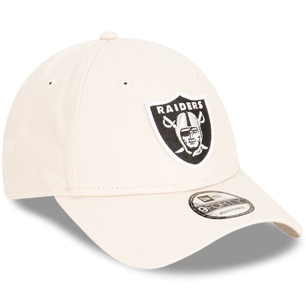 New Era Caps Las Vegas Raiders New Era NFL Team 9FORTY Snapback Hat - Stone