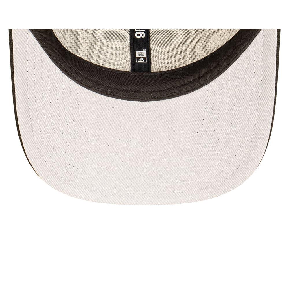 New Era Caps M/L Las Vegas Raiders New Era NFL Team Arch Pre-Curved OF 9FIFTY Snapback Hat - Black