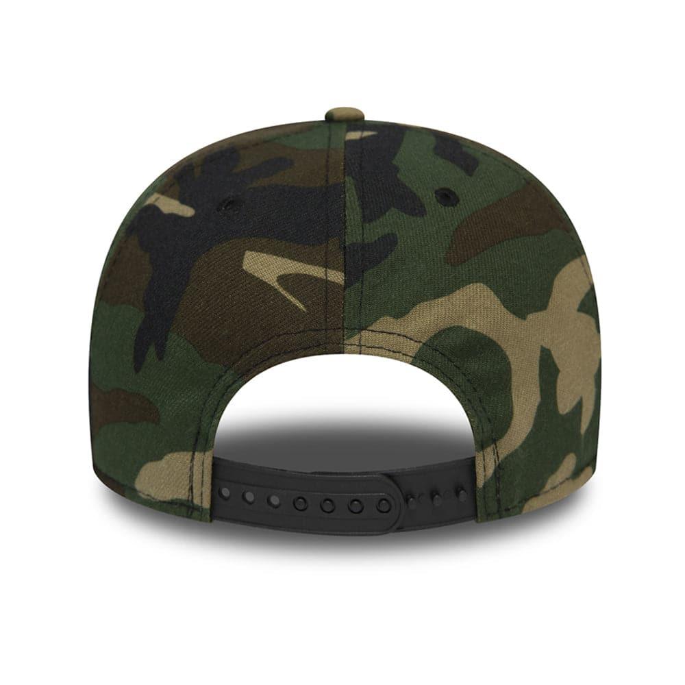 New Era Caps Las Vegas Raiders New Era NFL Team Stretch-Snap 9FIFTY Curved Snapback Hat - Camo