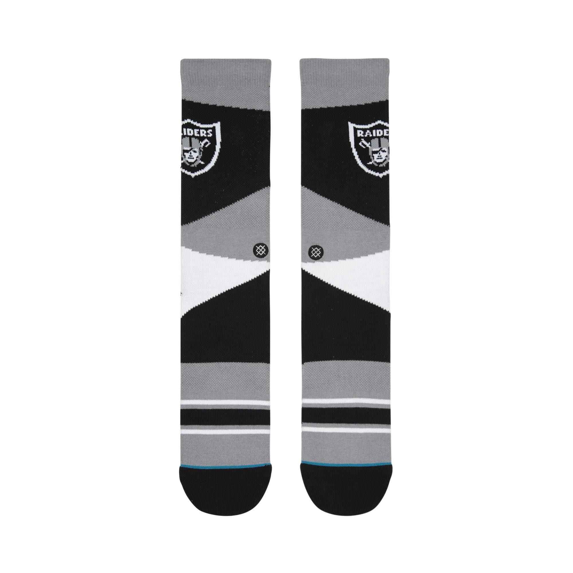 Stance Socks Las Vegas Raiders Stance NFL Fade Crew Socks - Black
