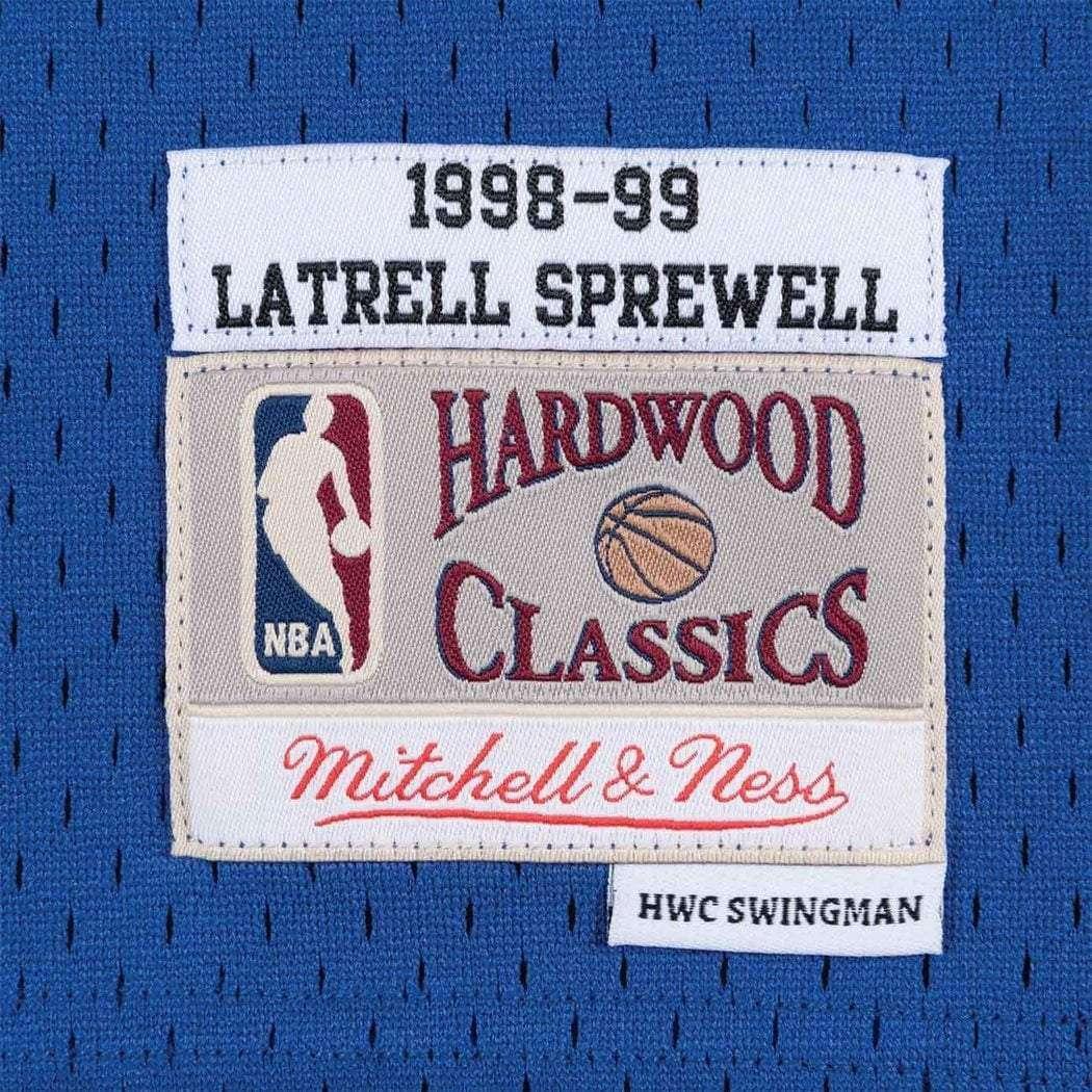 Mitchell And Ness Jerseys Latrell Sprewell New York Knicks Mitchell & Ness NBA 98-99 Swingman Jersey - Blue